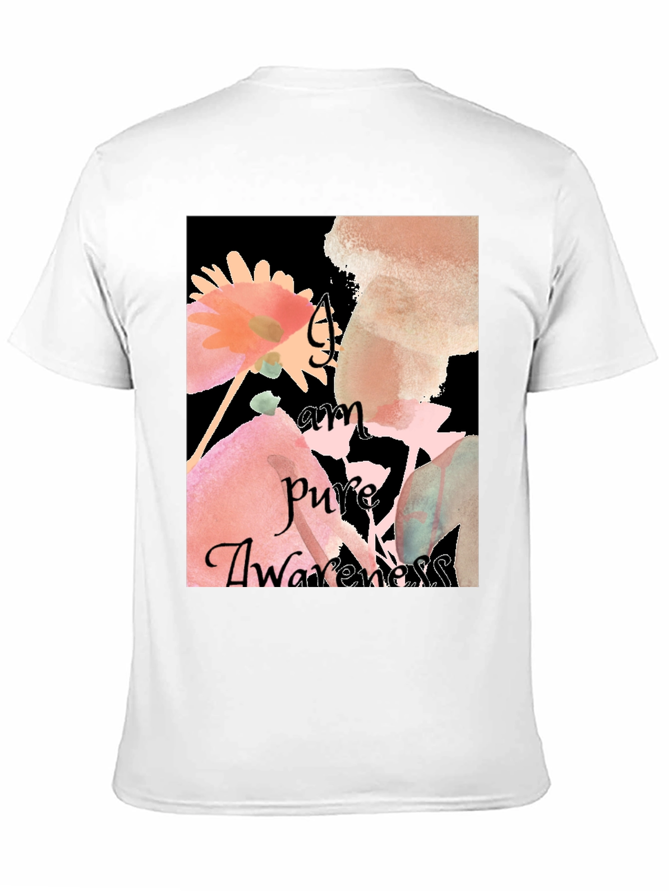 Pure Awareness Floral Graphic Tee
