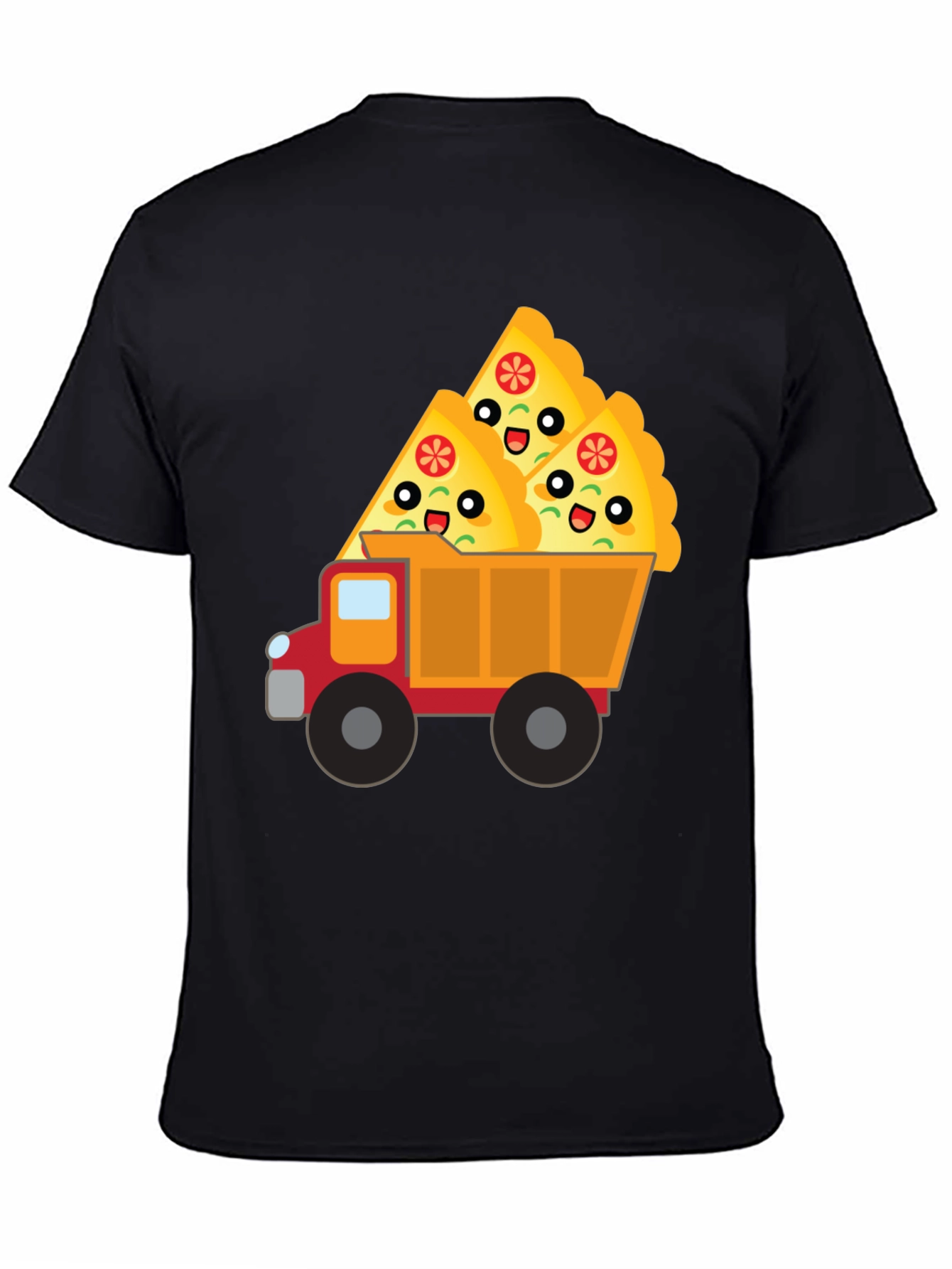 Pizza Truck T-Shirt - Novelty Food Tee