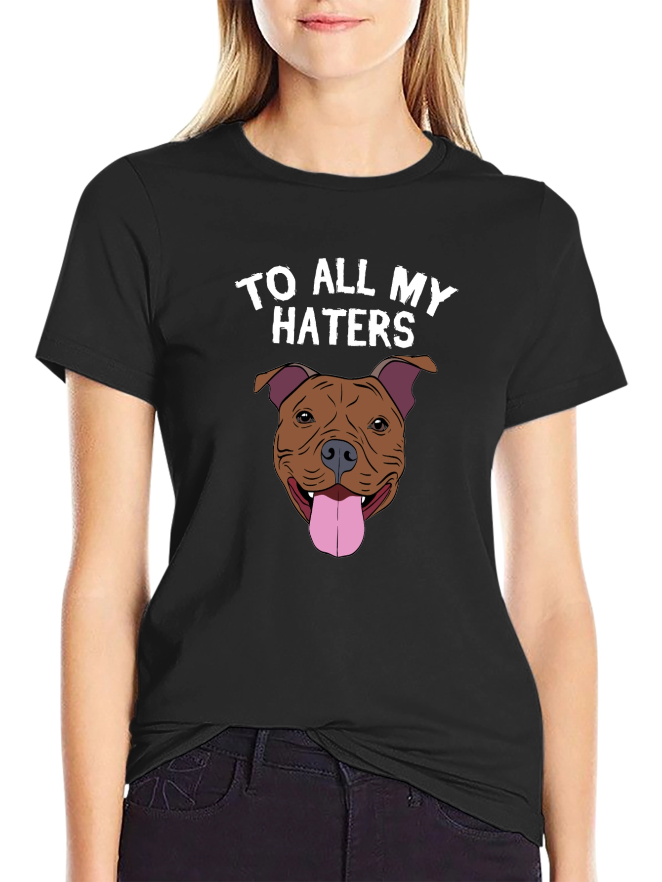 To All My Haters Dog Graphic Tee