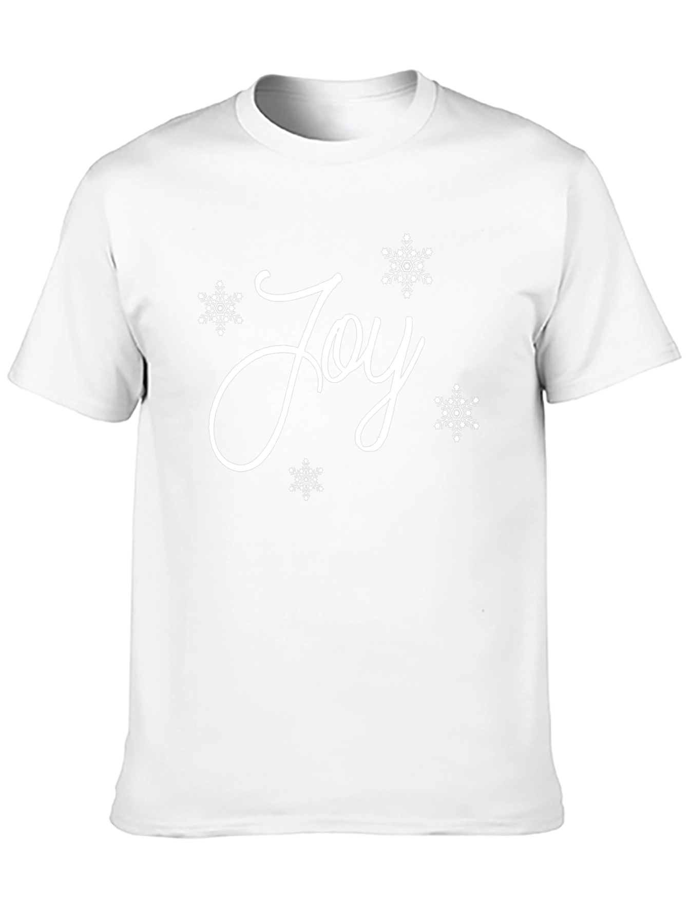 Joy Snowflake Graphic Tee - Holiday Spirit!