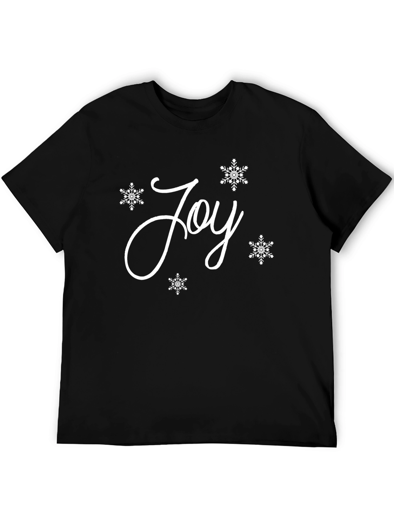 Joy Snowflake Graphic Tee - Holiday Spirit!