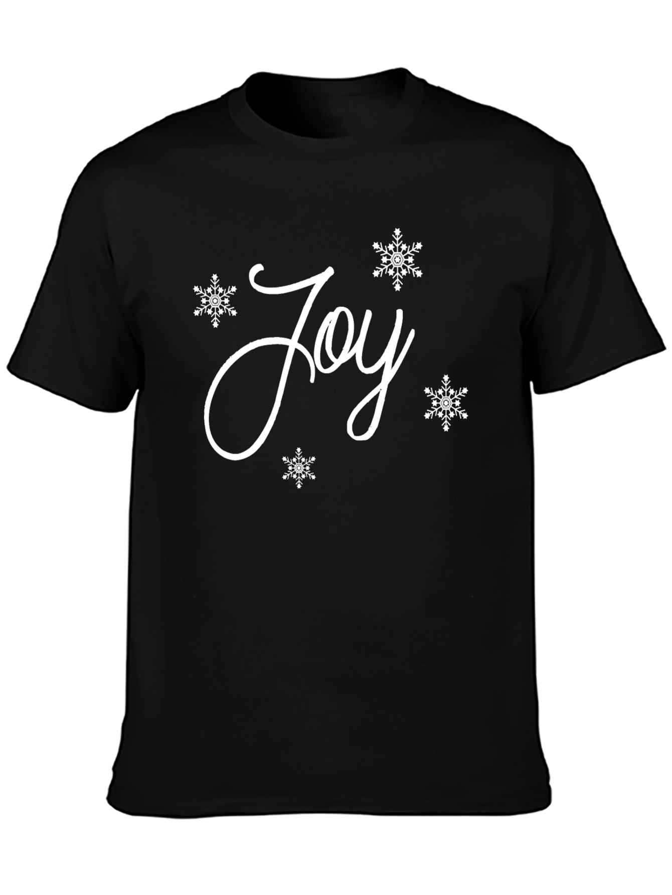 Joy Snowflake Graphic Tee - Holiday Spirit!
