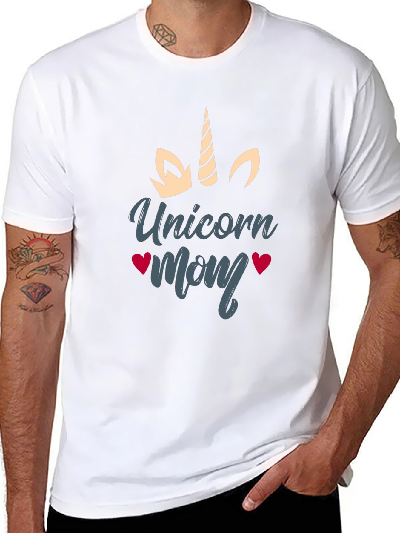 Unicorn Mom Graphic T-Shirt