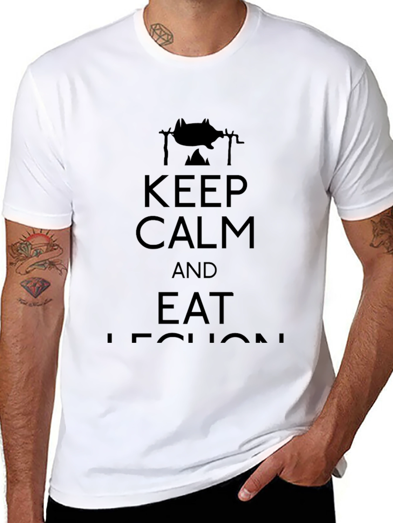 Keep Calm & Eat Lechon T-Shirt