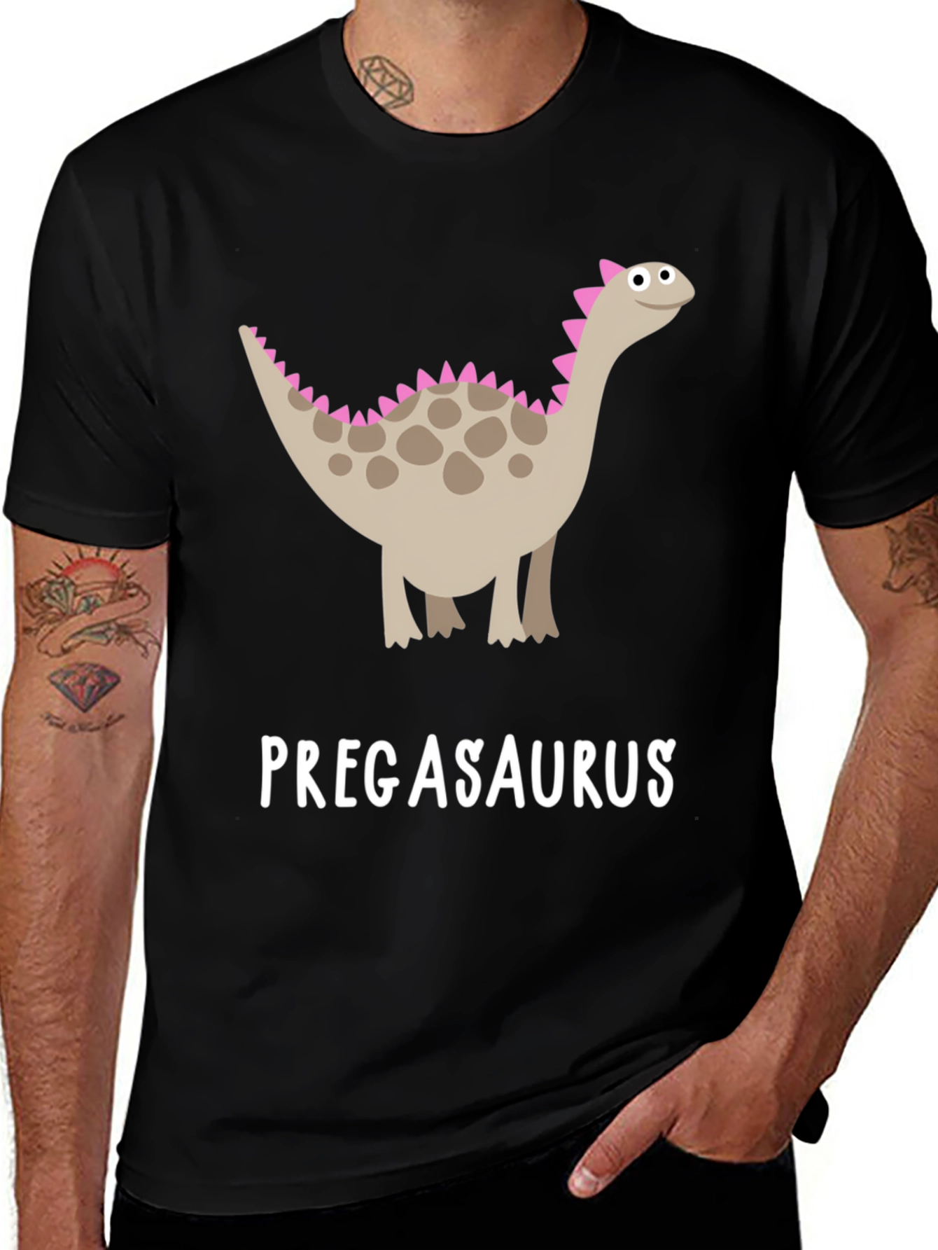 Pregasaurus T-Shirt - Funny Pregnancy Tee