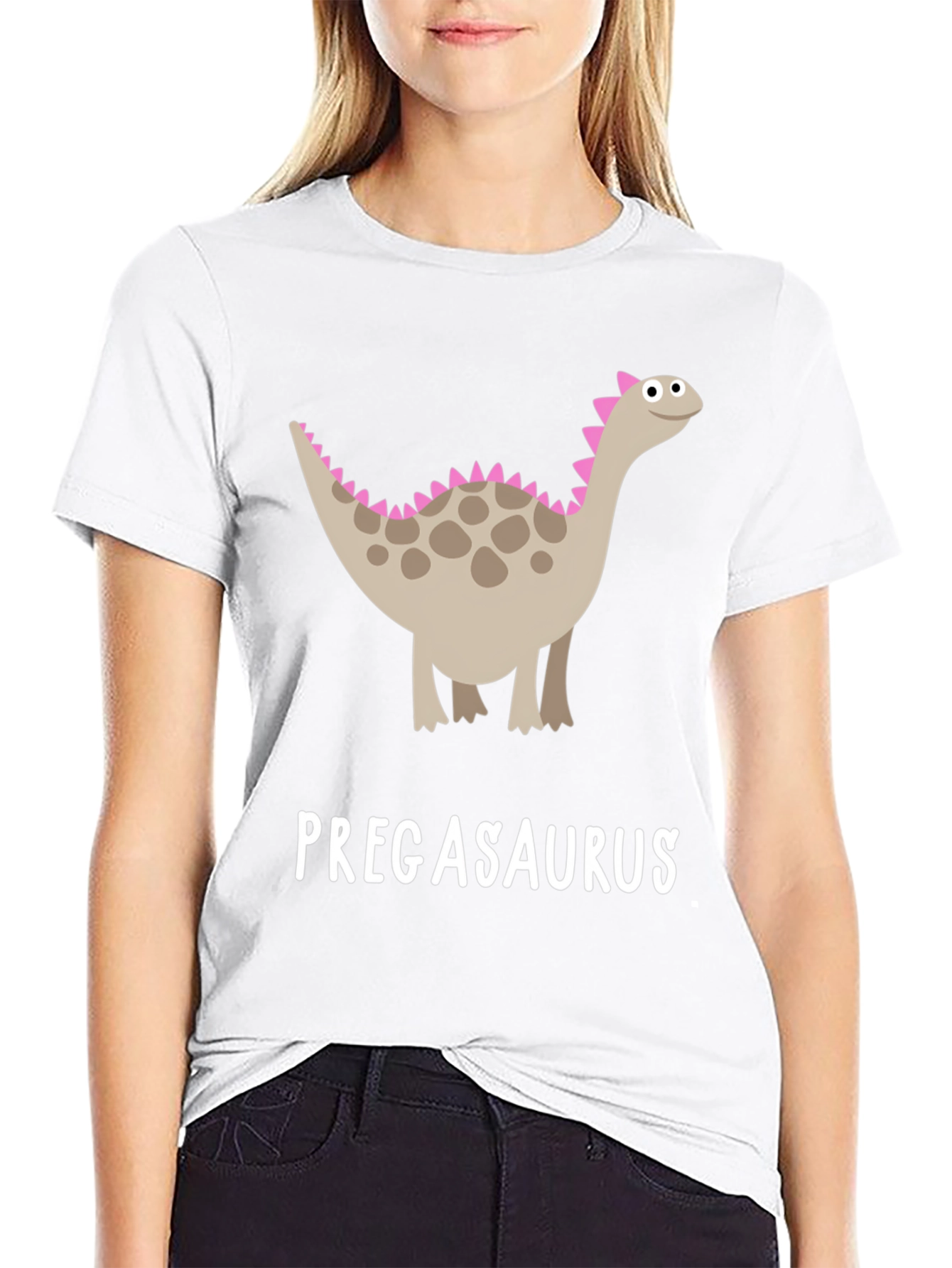 Pregasaurus T-Shirt - Funny Pregnancy Tee