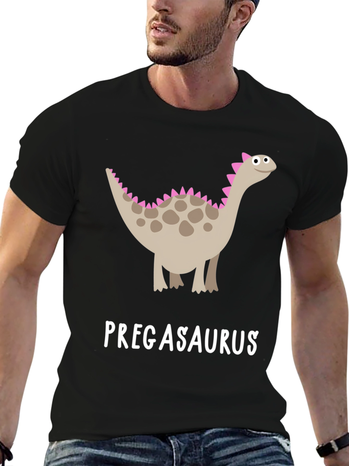 Pregasaurus T-Shirt - Funny Pregnancy Tee