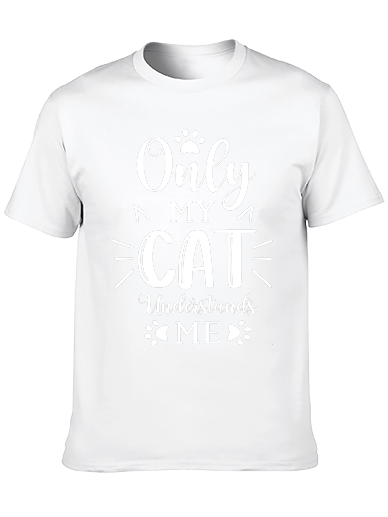 Only My Cat Understands Me T-Shirt
