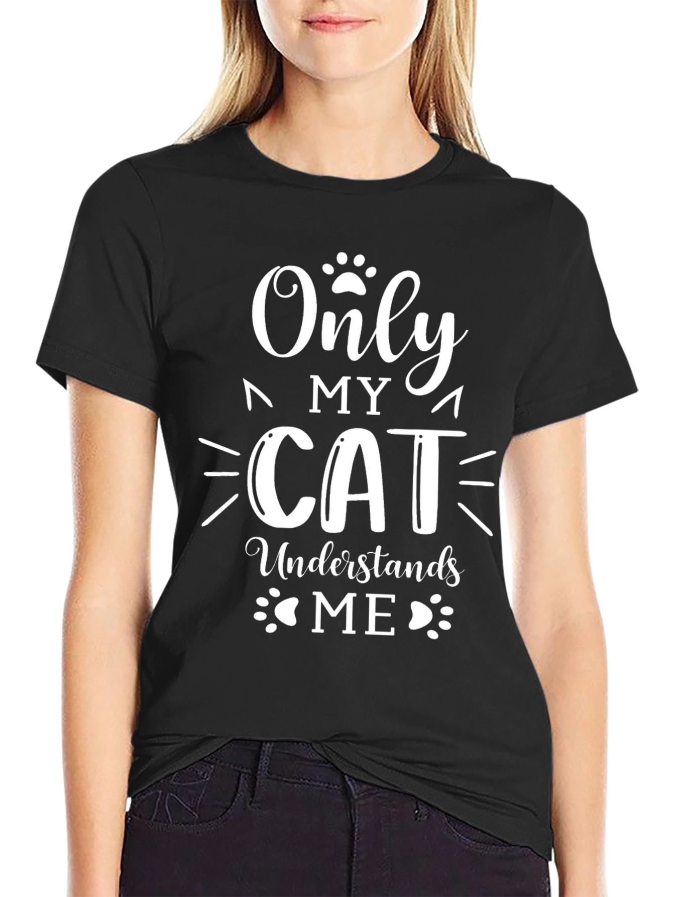 Only My Cat Understands Me T-Shirt