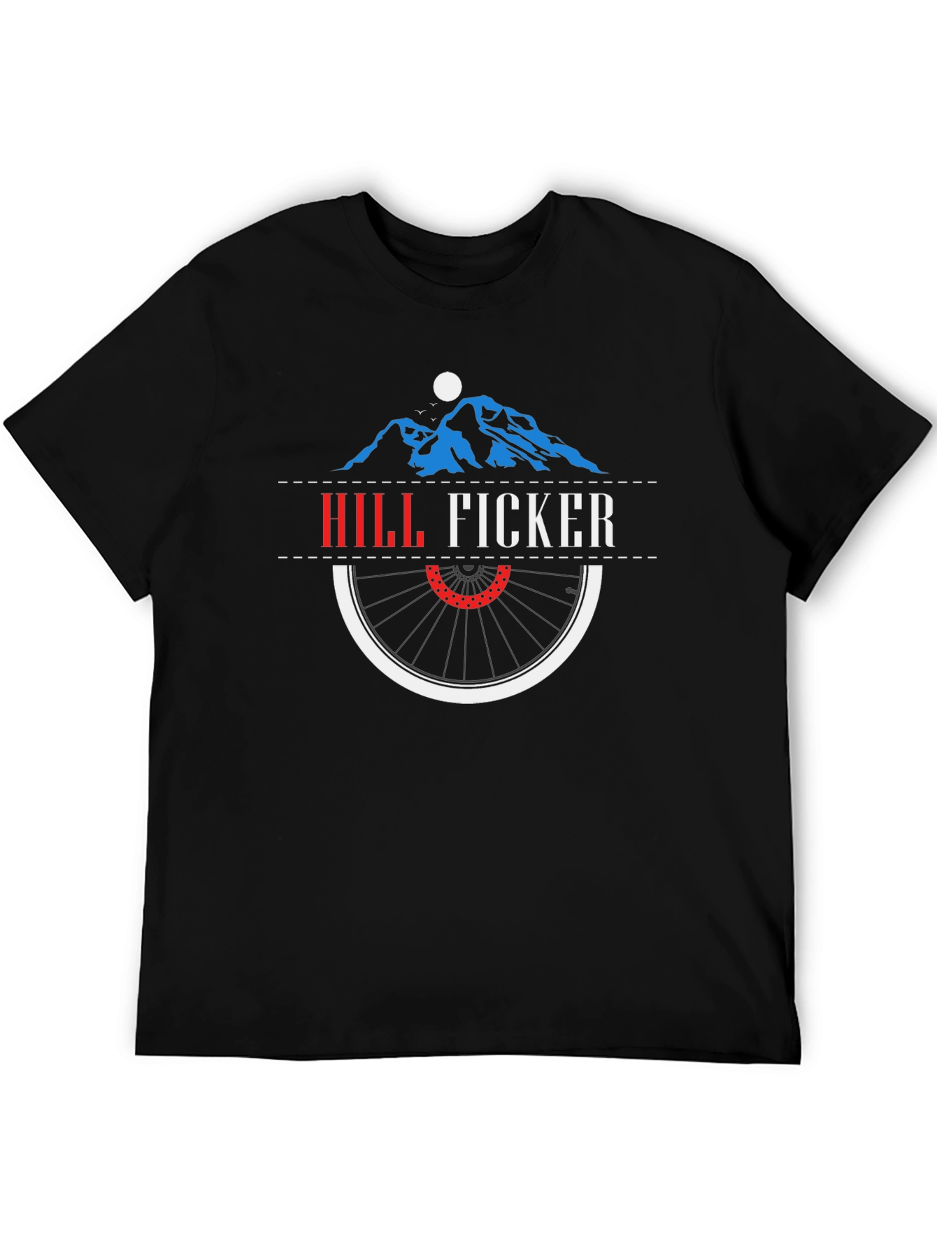 Hill Ficker Graphic Tee - Mountain Biking Humor