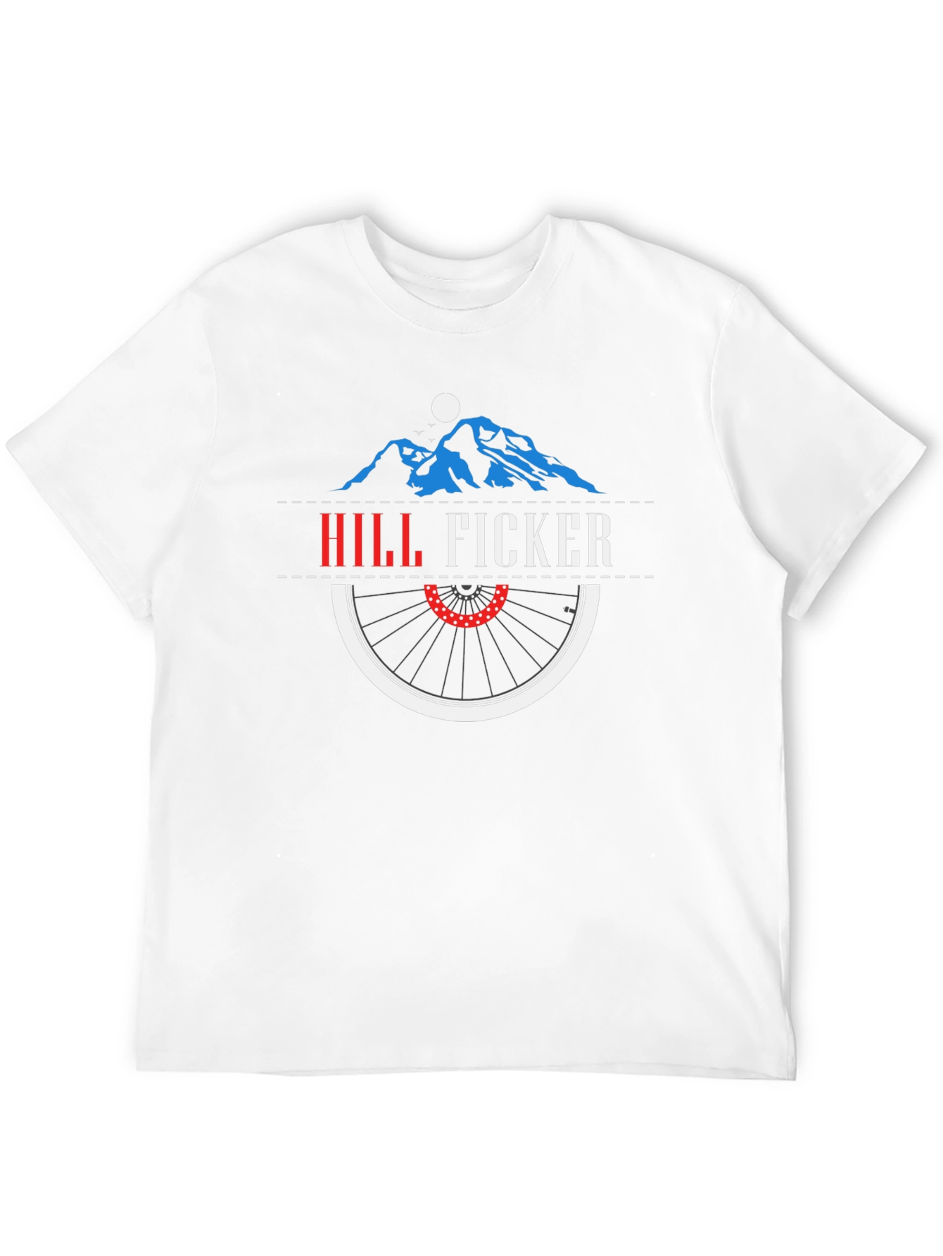 Hill Ficker Graphic Tee - Mountain Biking Humor