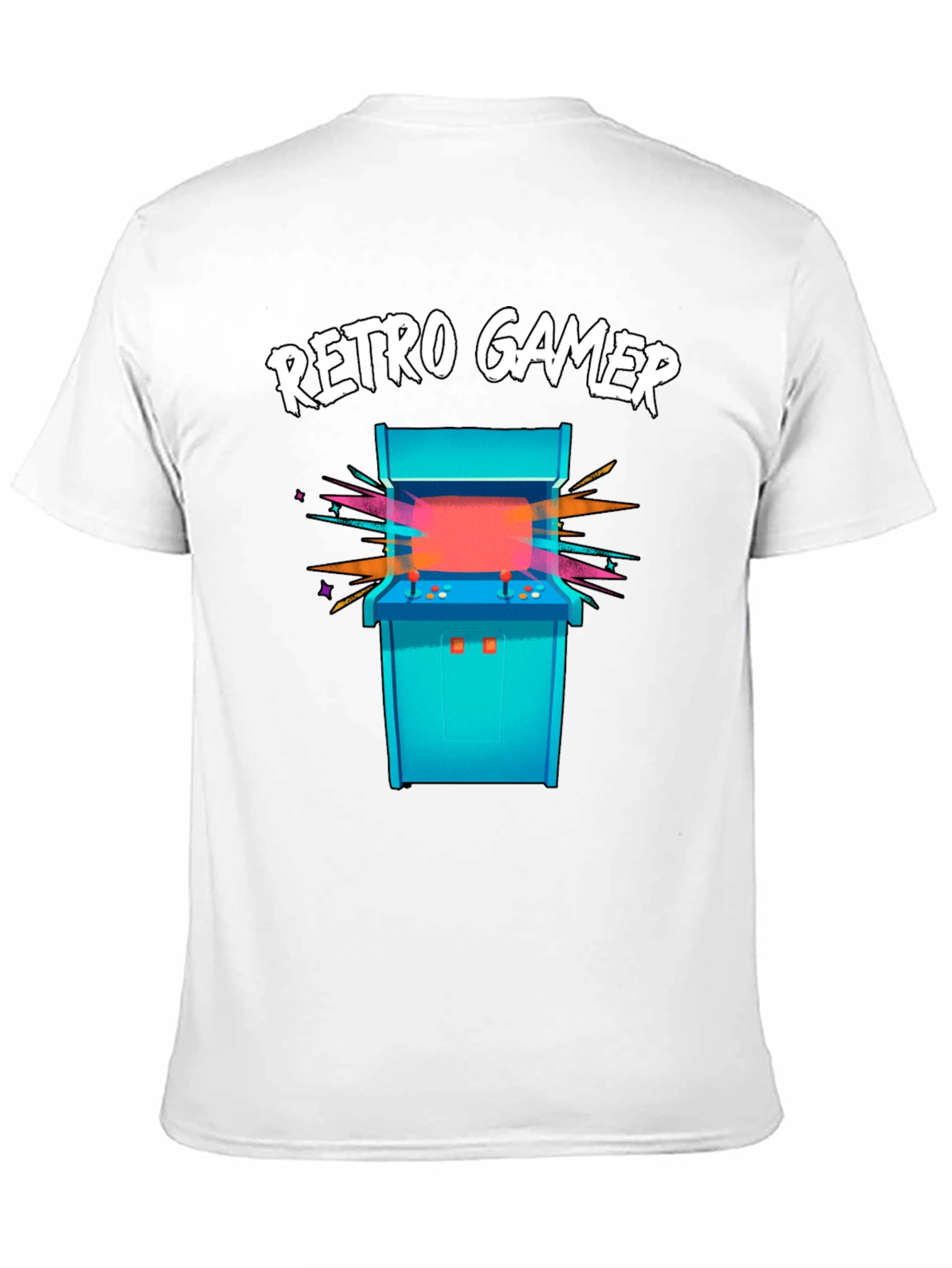 Retro Gamer Arcade T-Shirt - Black
