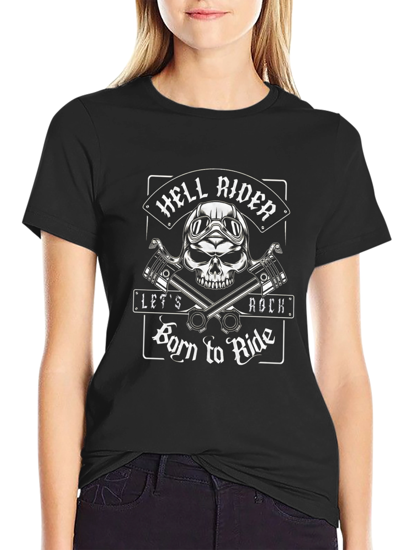 Hell Rider T-Shirt - Born to Ride