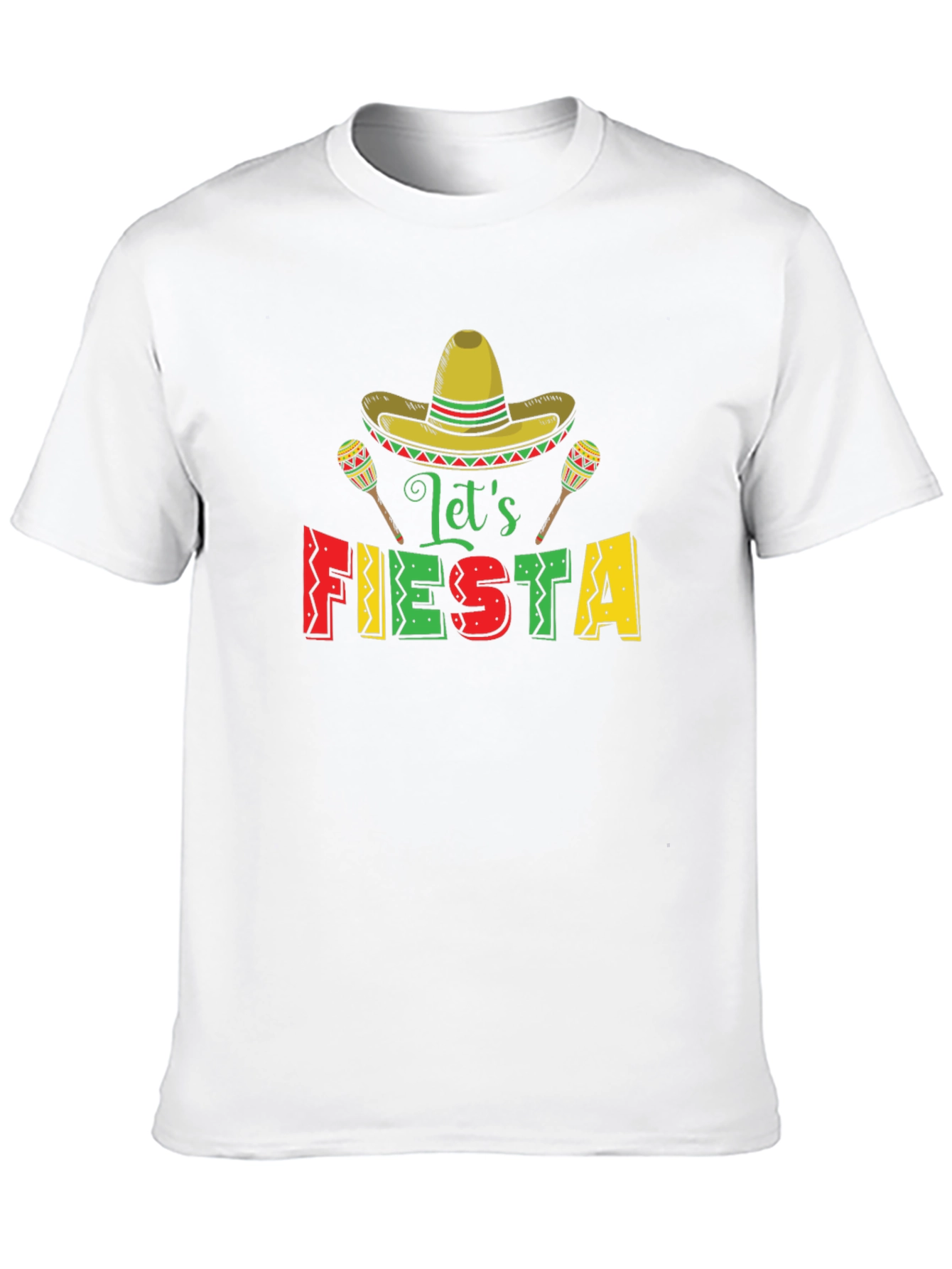 Lets Fiesta Graphic T-Shirt