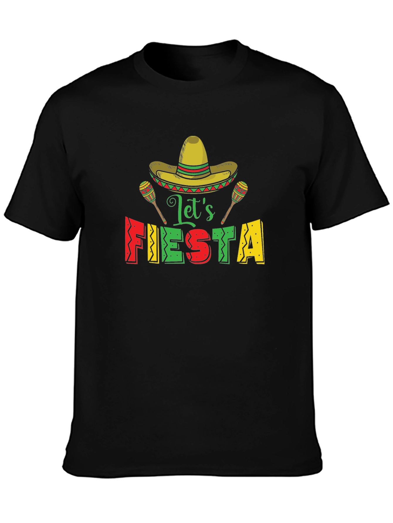 Lets Fiesta Graphic T-Shirt