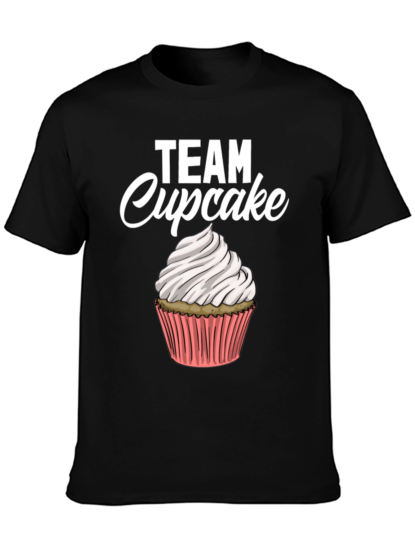 Team Cupcake Graphic T-Shirt - Sweet Treat Tee