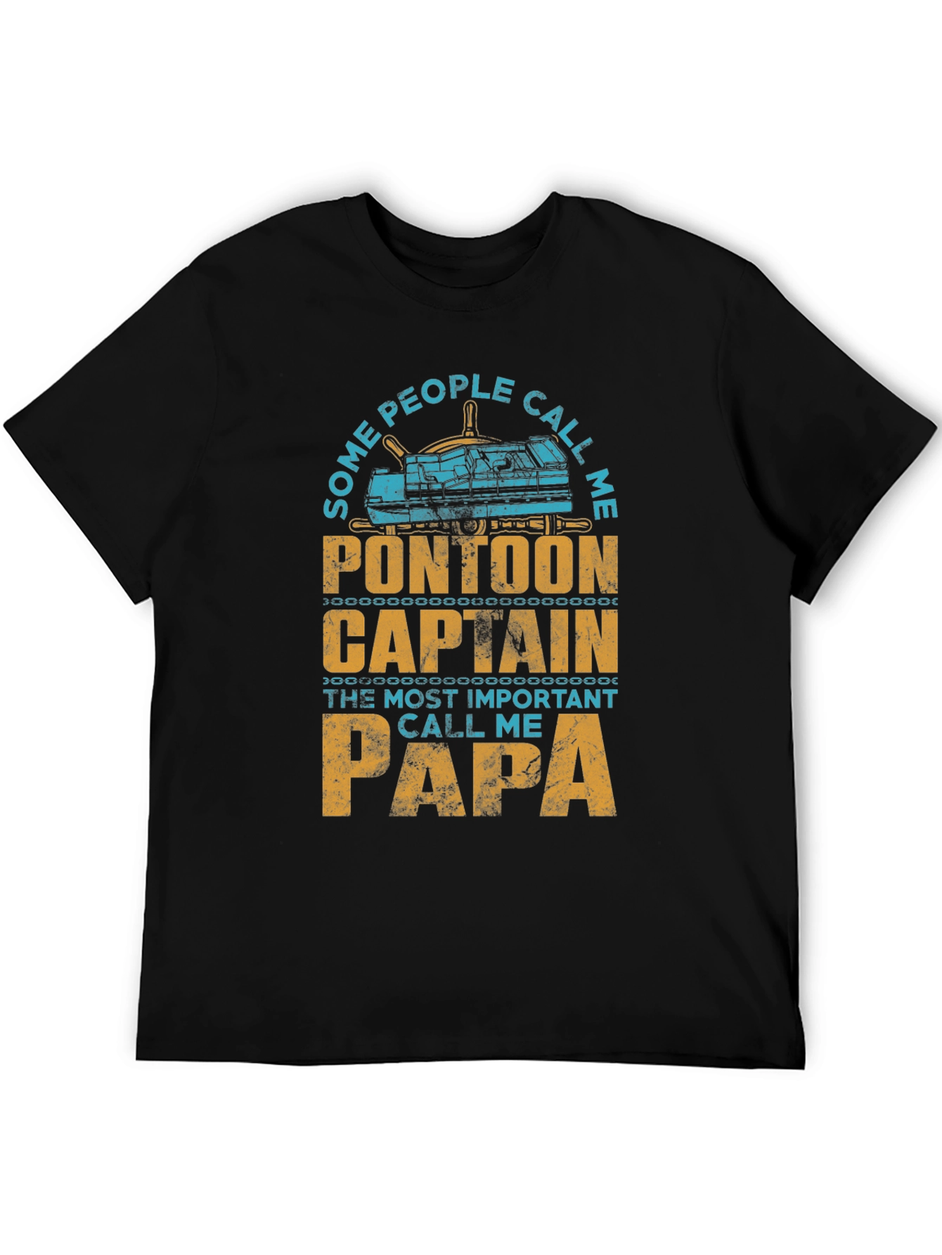Pontoon Captain Papa T-Shirt