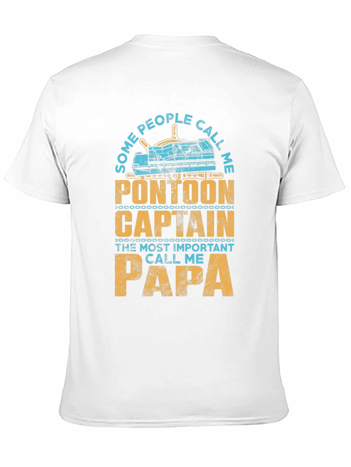 Pontoon Captain Papa T-Shirt