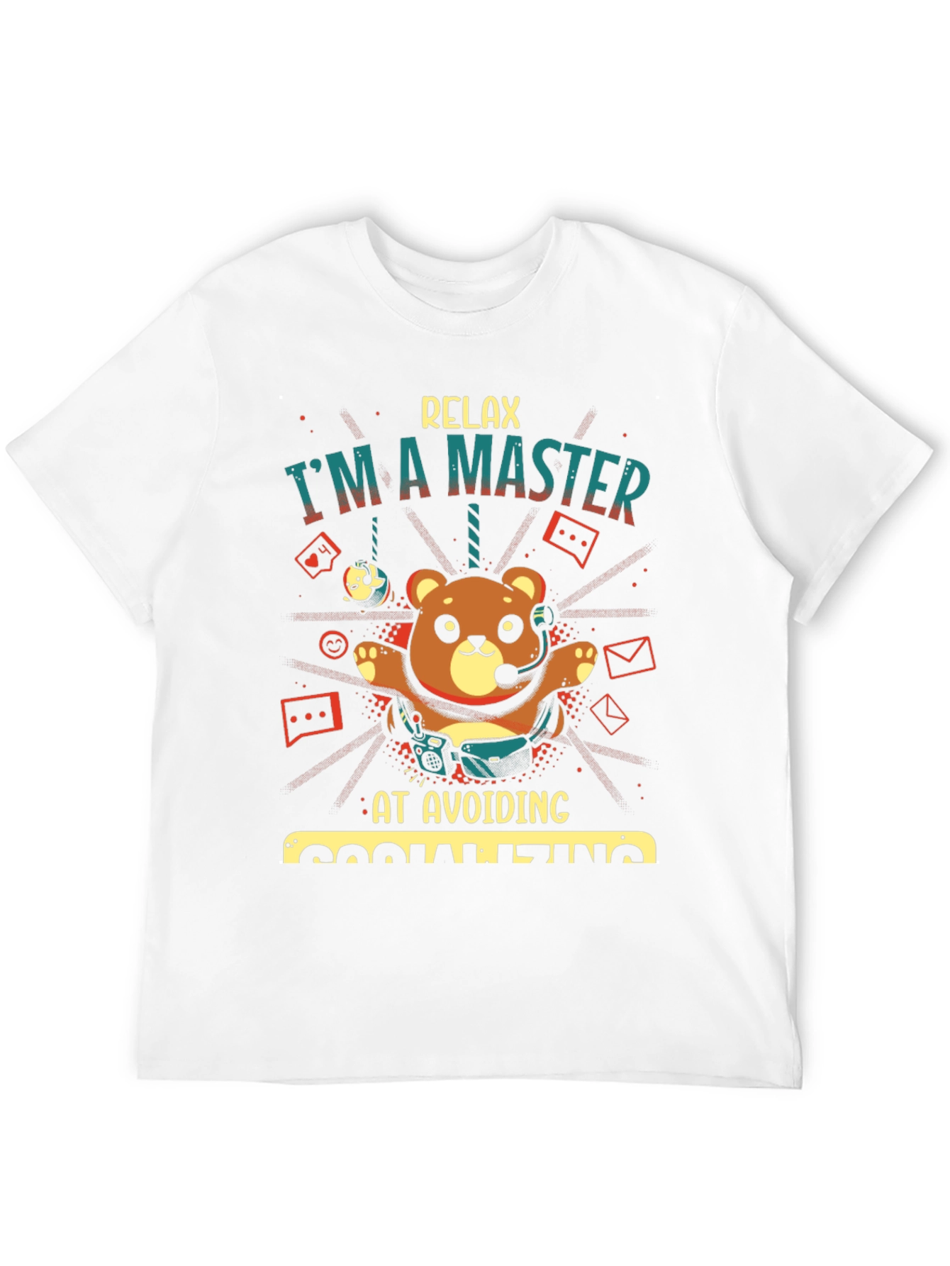 Relax Im A Master at Avoiding Socializing T-Shirt