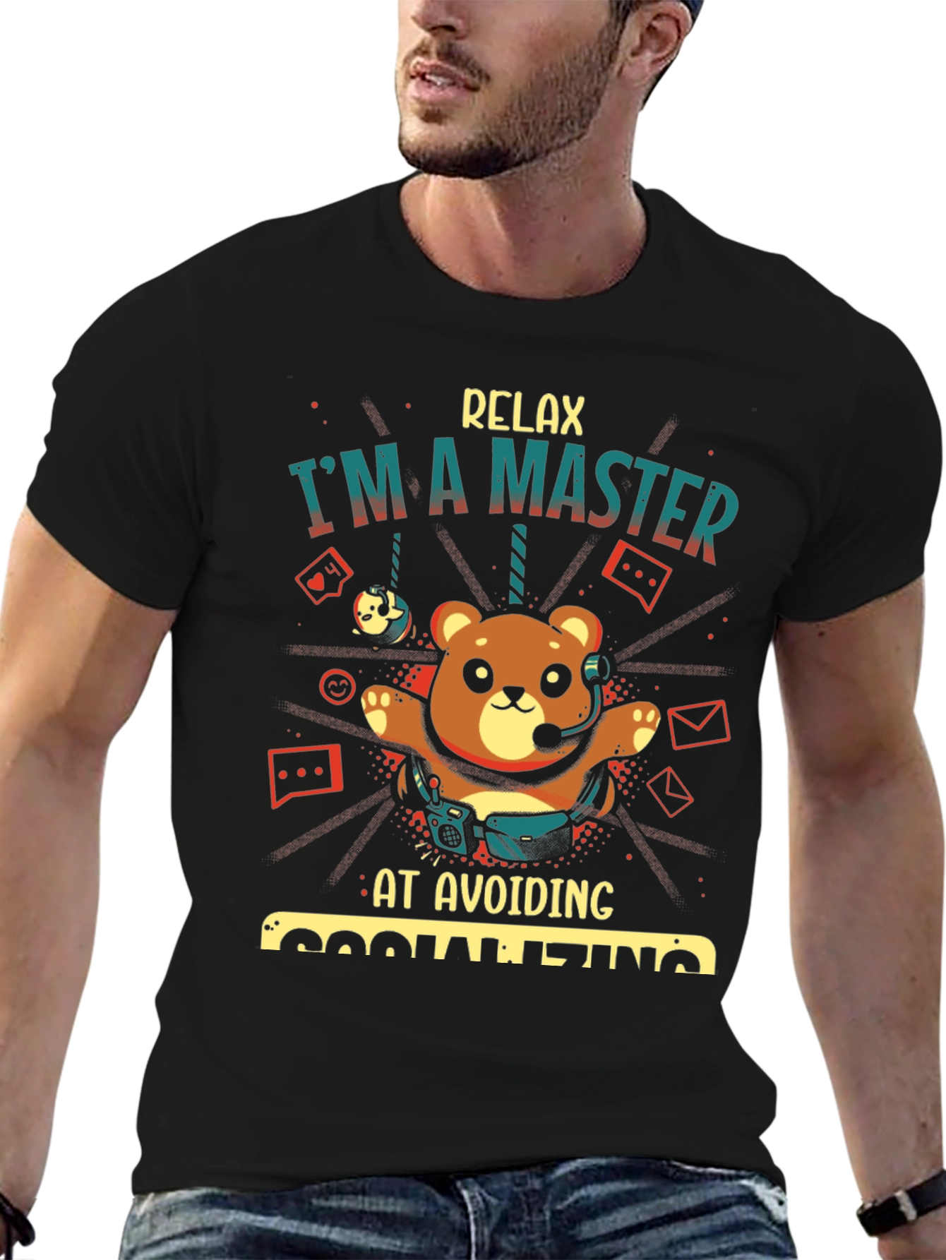 Relax Im A Master at Avoiding Socializing T-Shirt