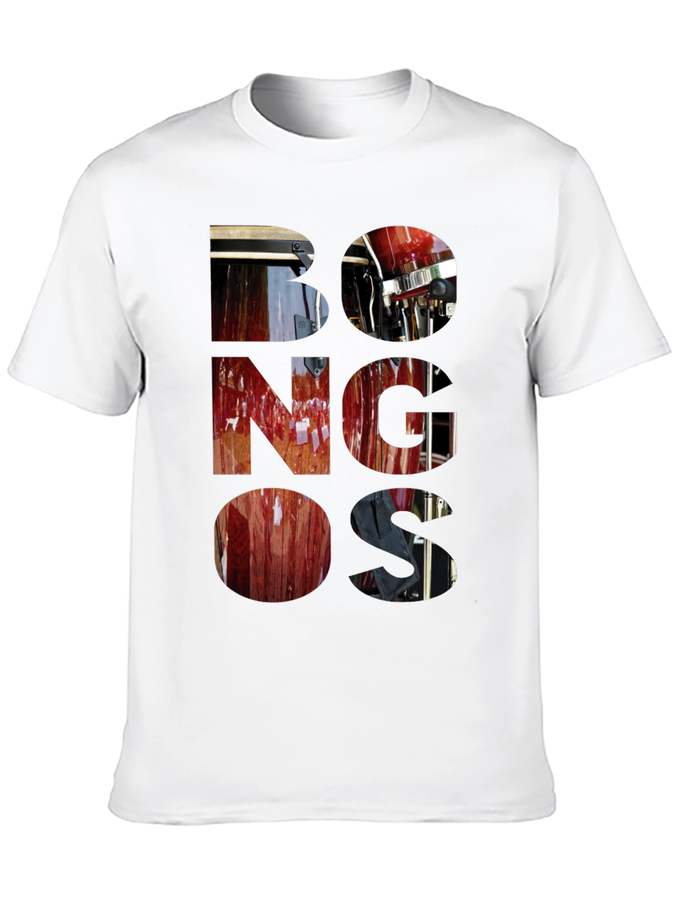 Bongos Graphic T-Shirt - Stylish Music Lover Tee