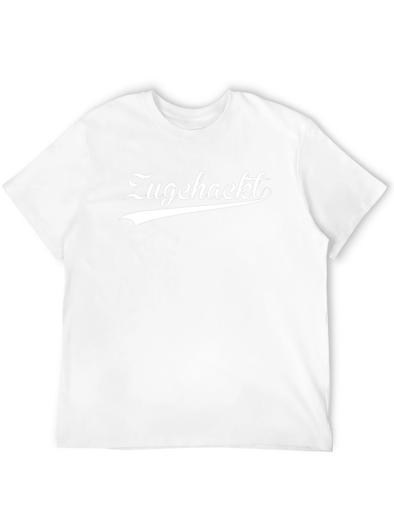 Zugehackt T-Shirt - Classic Black Tee