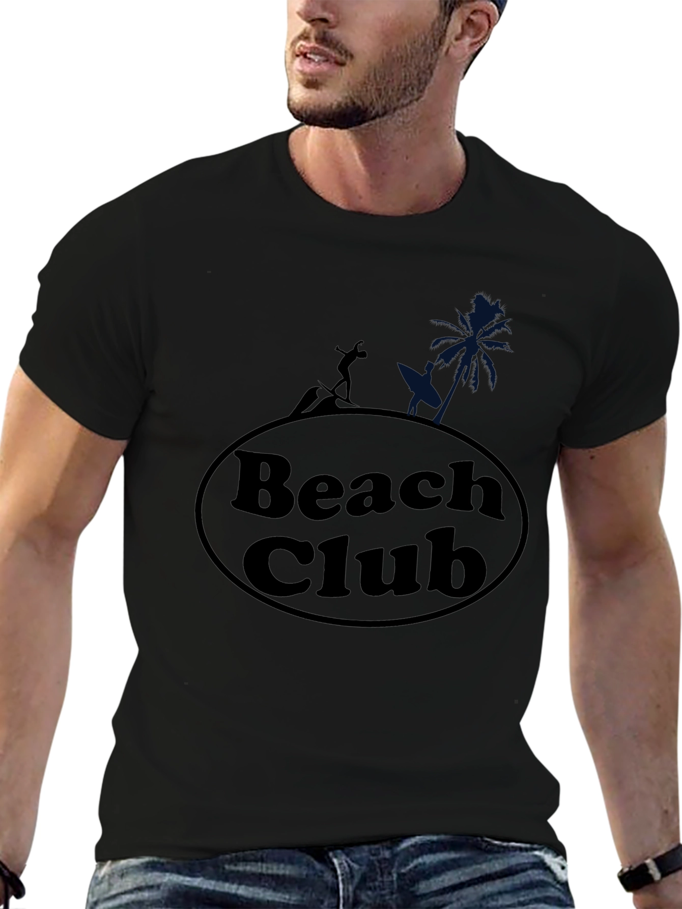 Beach Club Graphic T-Shirt - Stylish & Comfortable