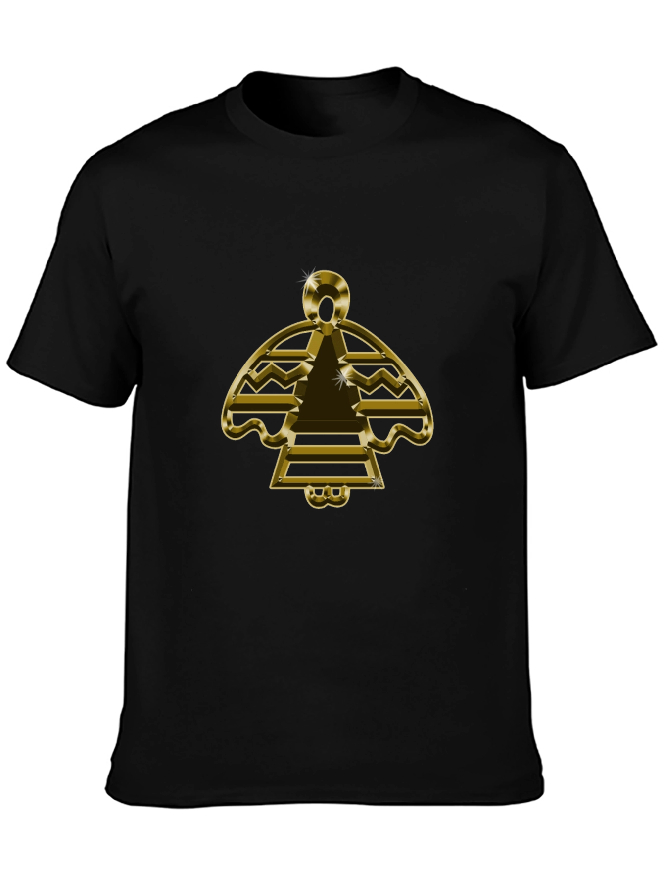 Gold Graphic Tee - Stylish Comfort