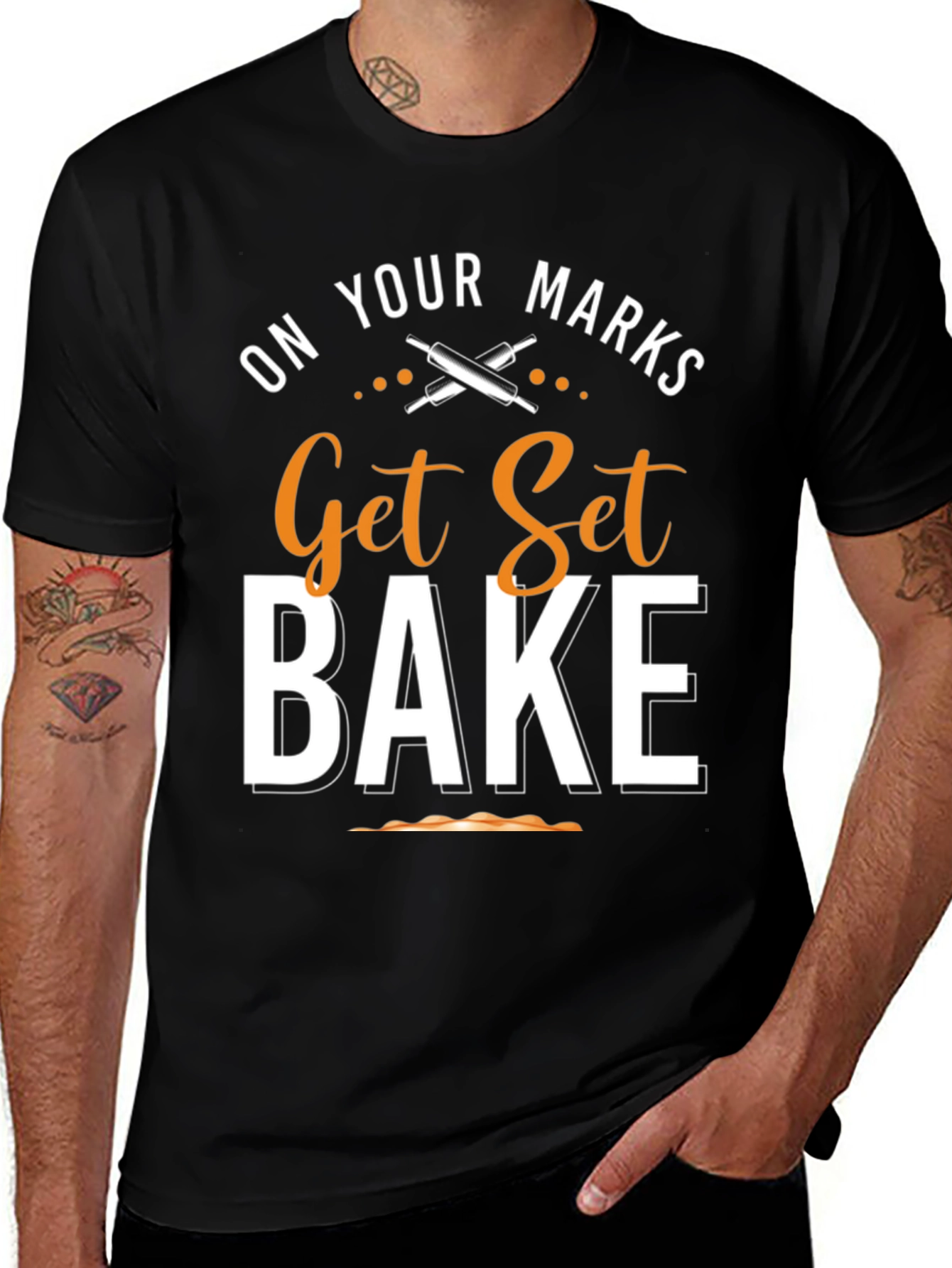 On Your Marks Get Set Bake T-Shirt