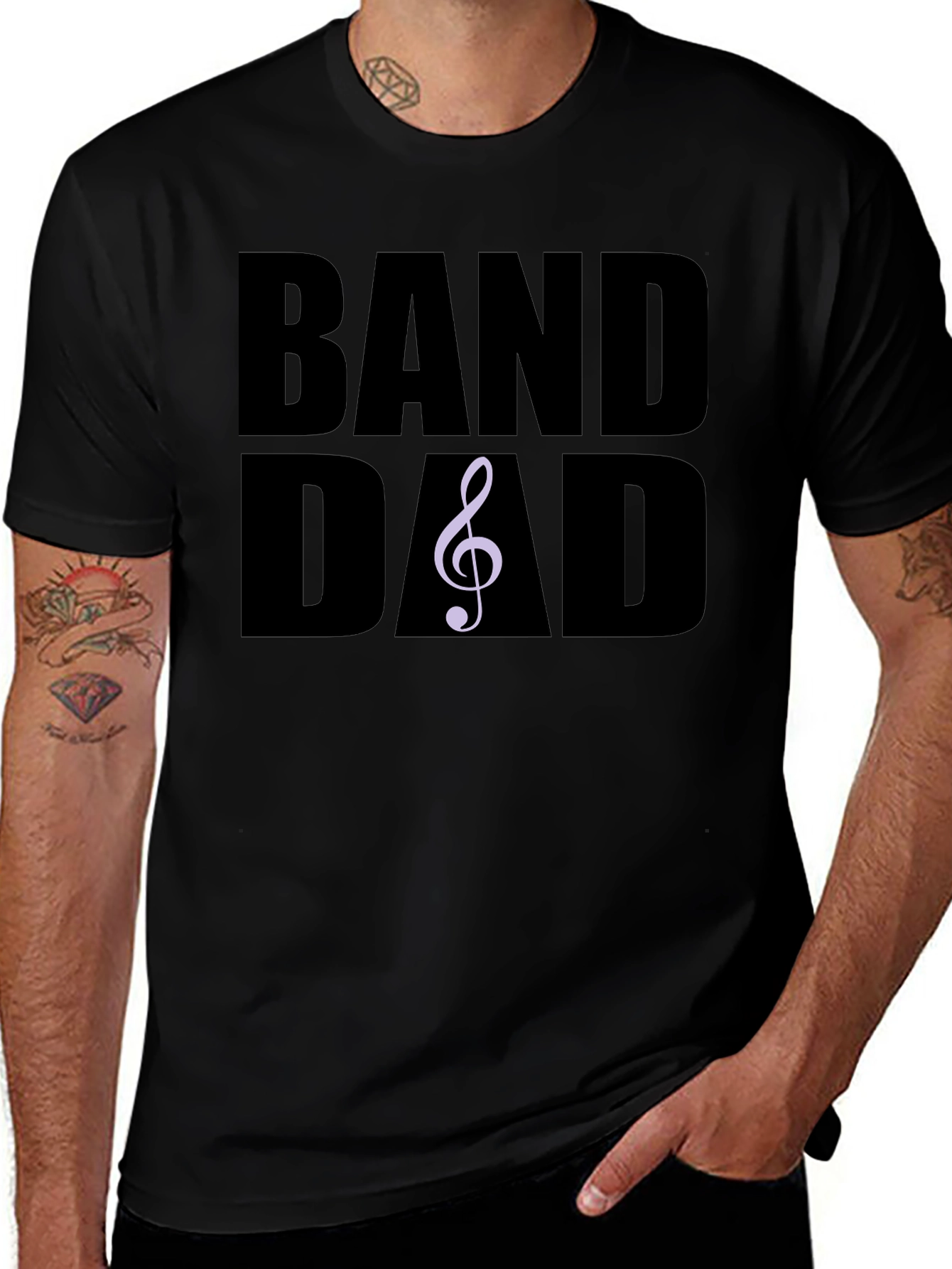 Band Dad T-Shirt - Music Lover Tee