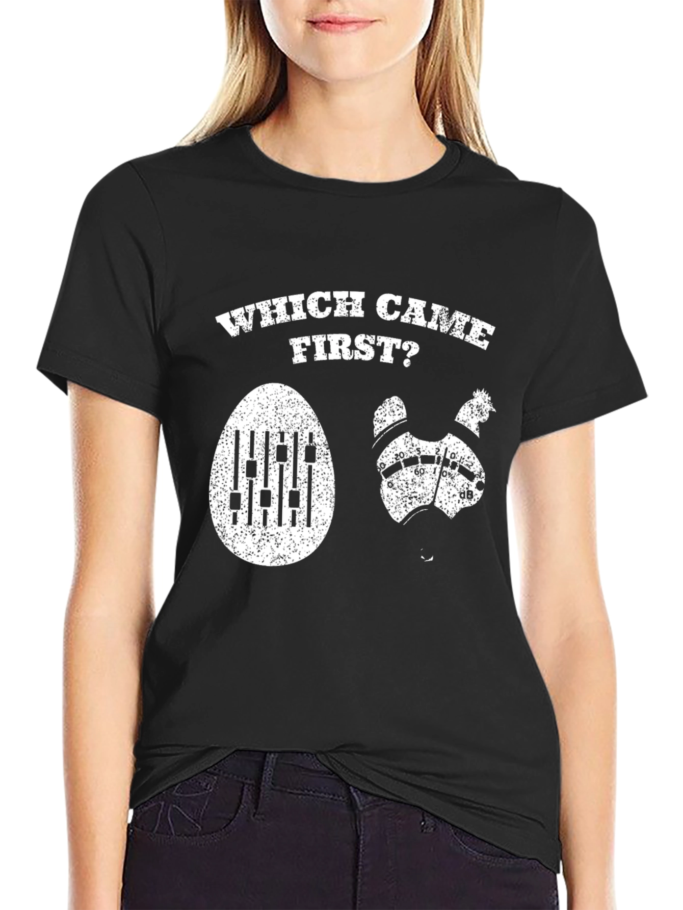 Which Came First? Music Producer T-Shirt