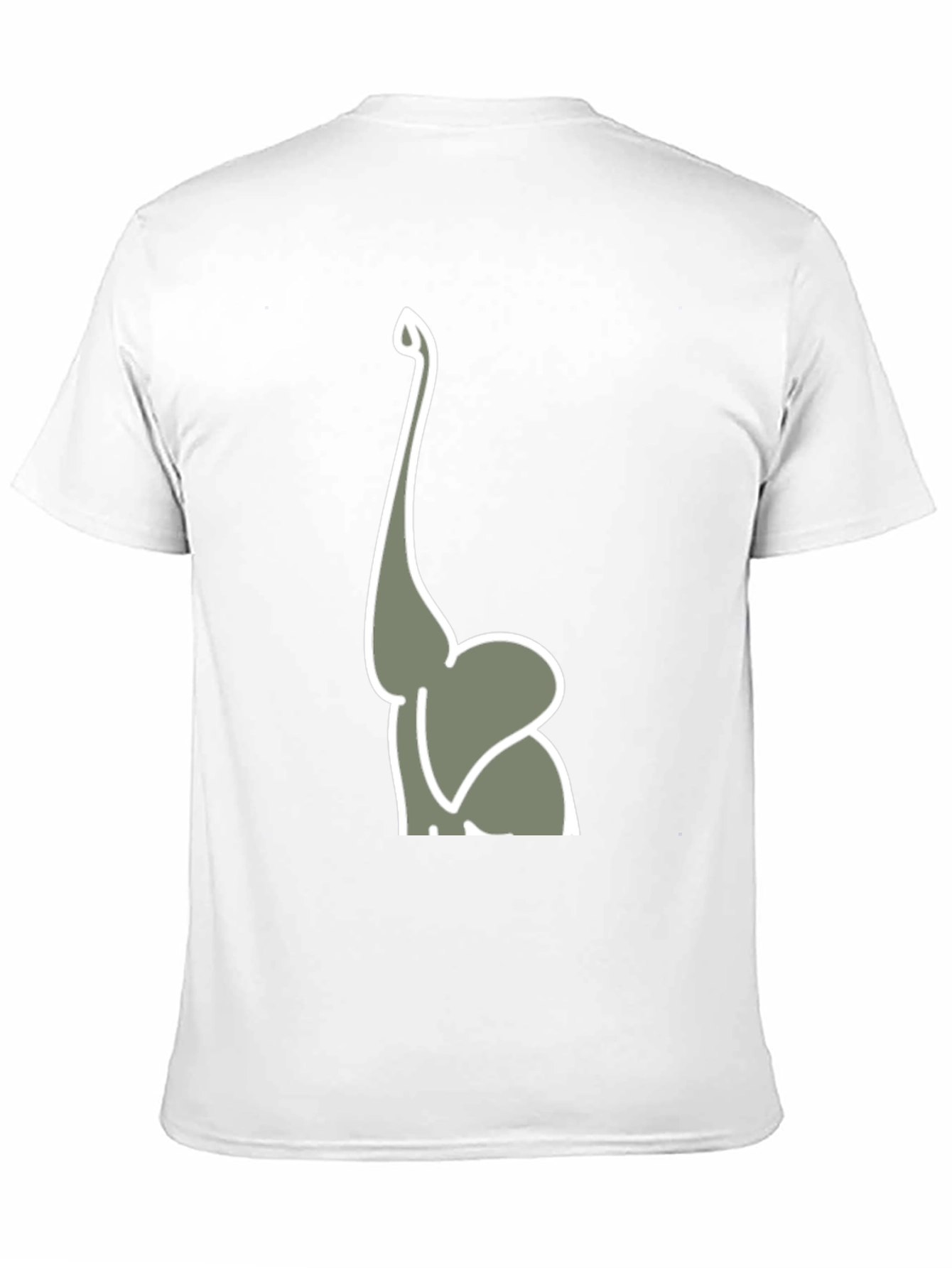 Elephant Trunk Graphic Tee - Mens Black T-Shirt