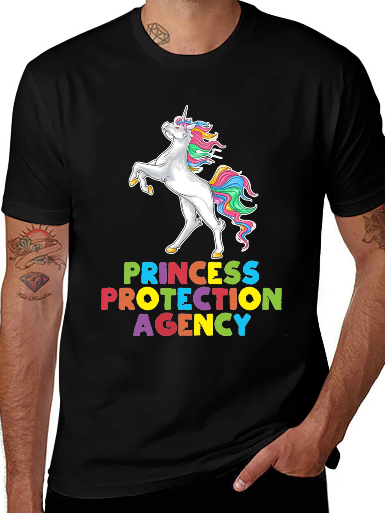 Princess Protection Agency Unicorn Graphic Tee