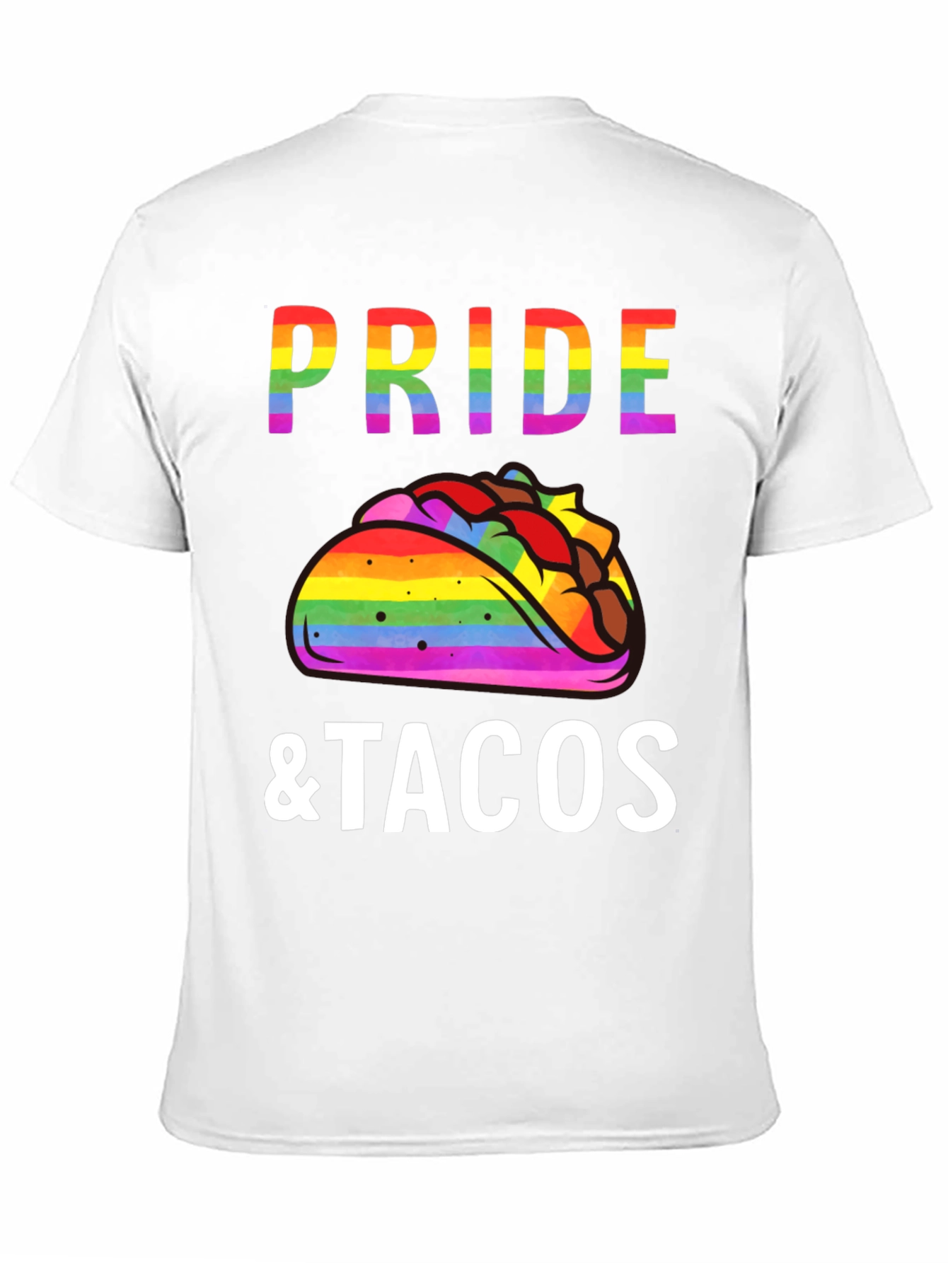 Pride & Tacos T-Shirt - Rainbow LGBTQ+ Tee