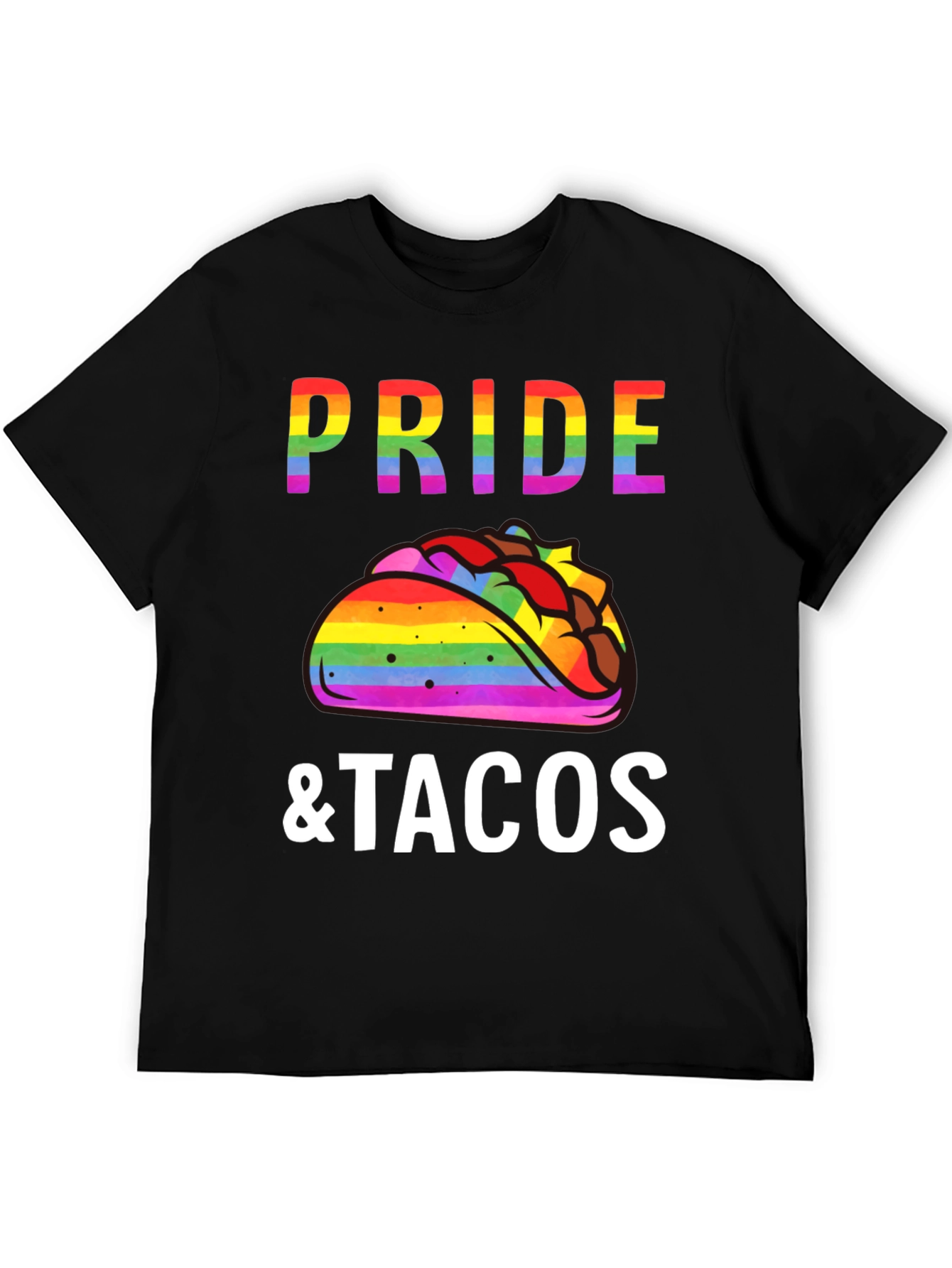 Pride & Tacos T-Shirt - Rainbow LGBTQ+ Tee