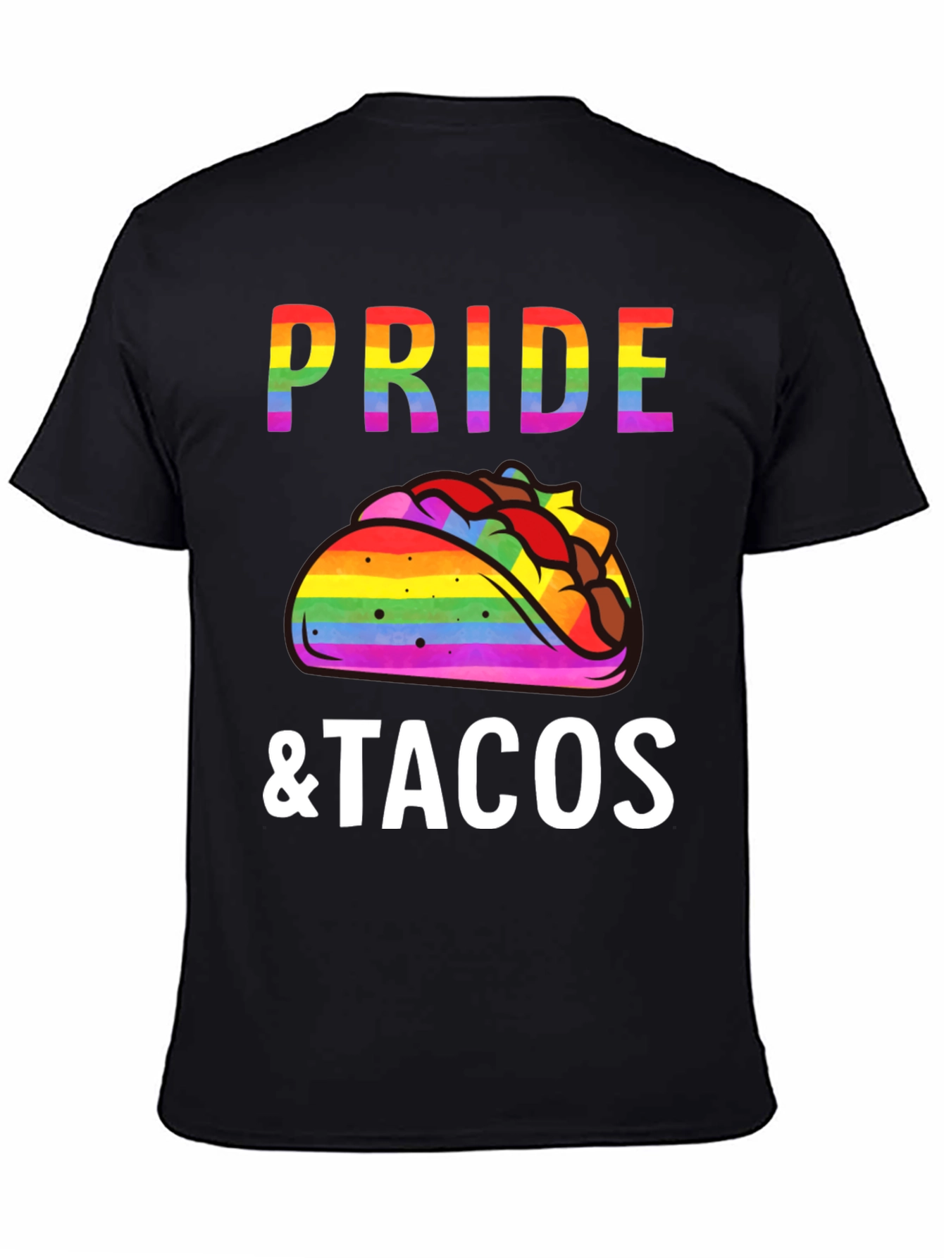 Pride & Tacos T-Shirt - Rainbow LGBTQ+ Tee