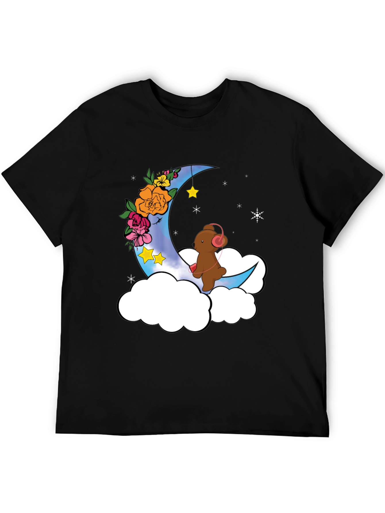 Moon Bear T-Shirt - Whimsical Graphic Tee