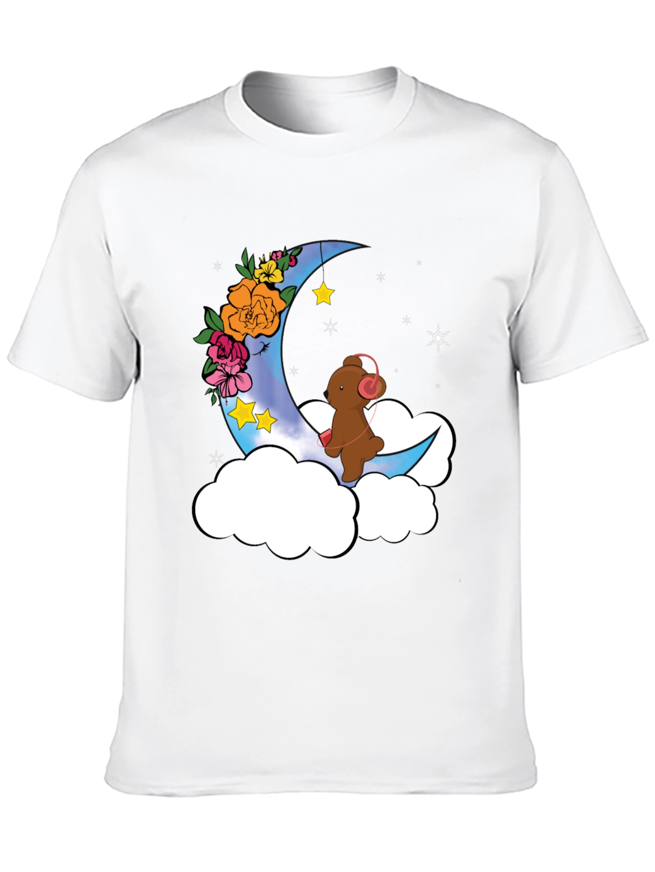 Moon Bear T-Shirt - Whimsical Graphic Tee