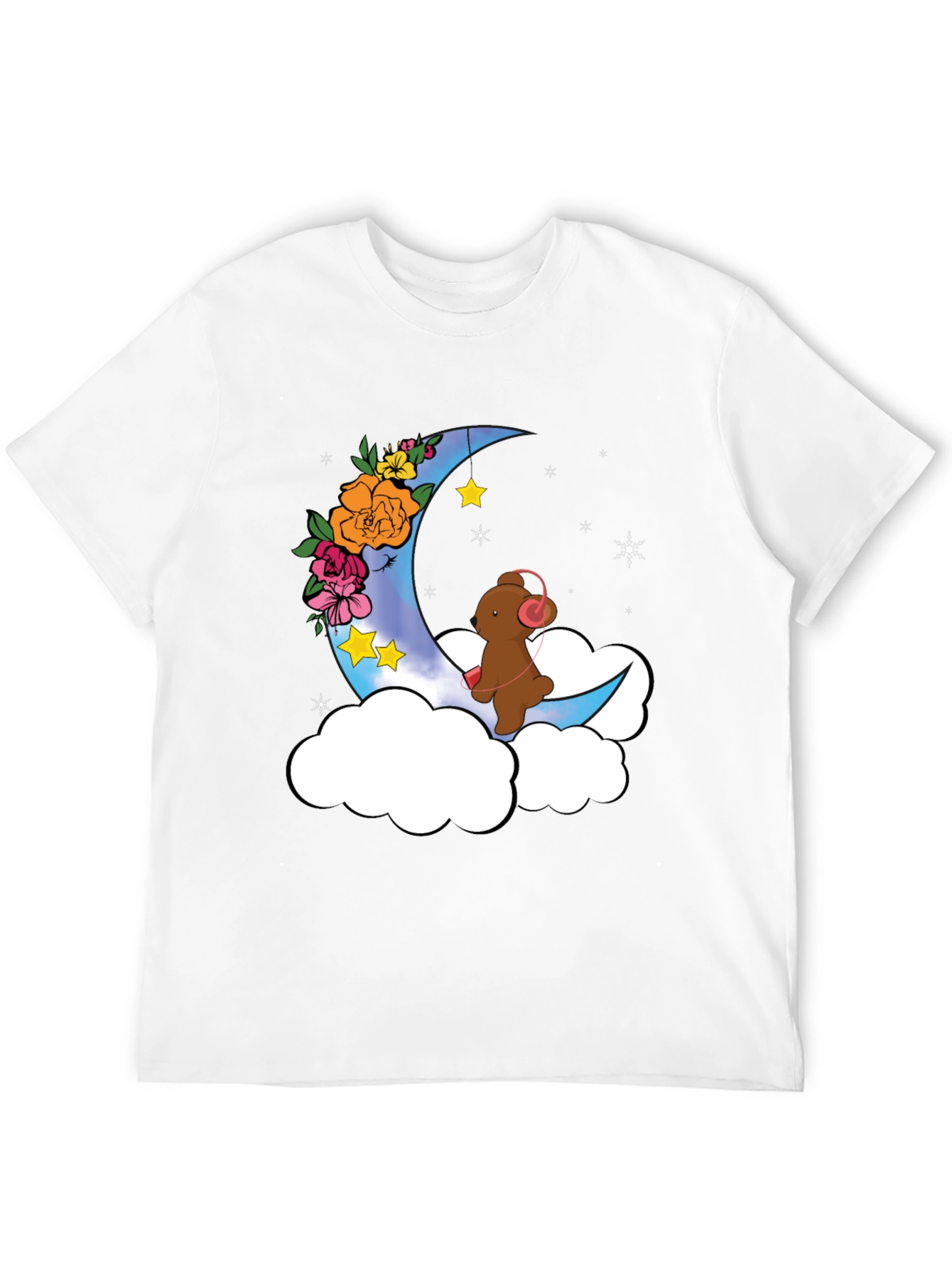 Moon Bear T-Shirt - Whimsical Graphic Tee