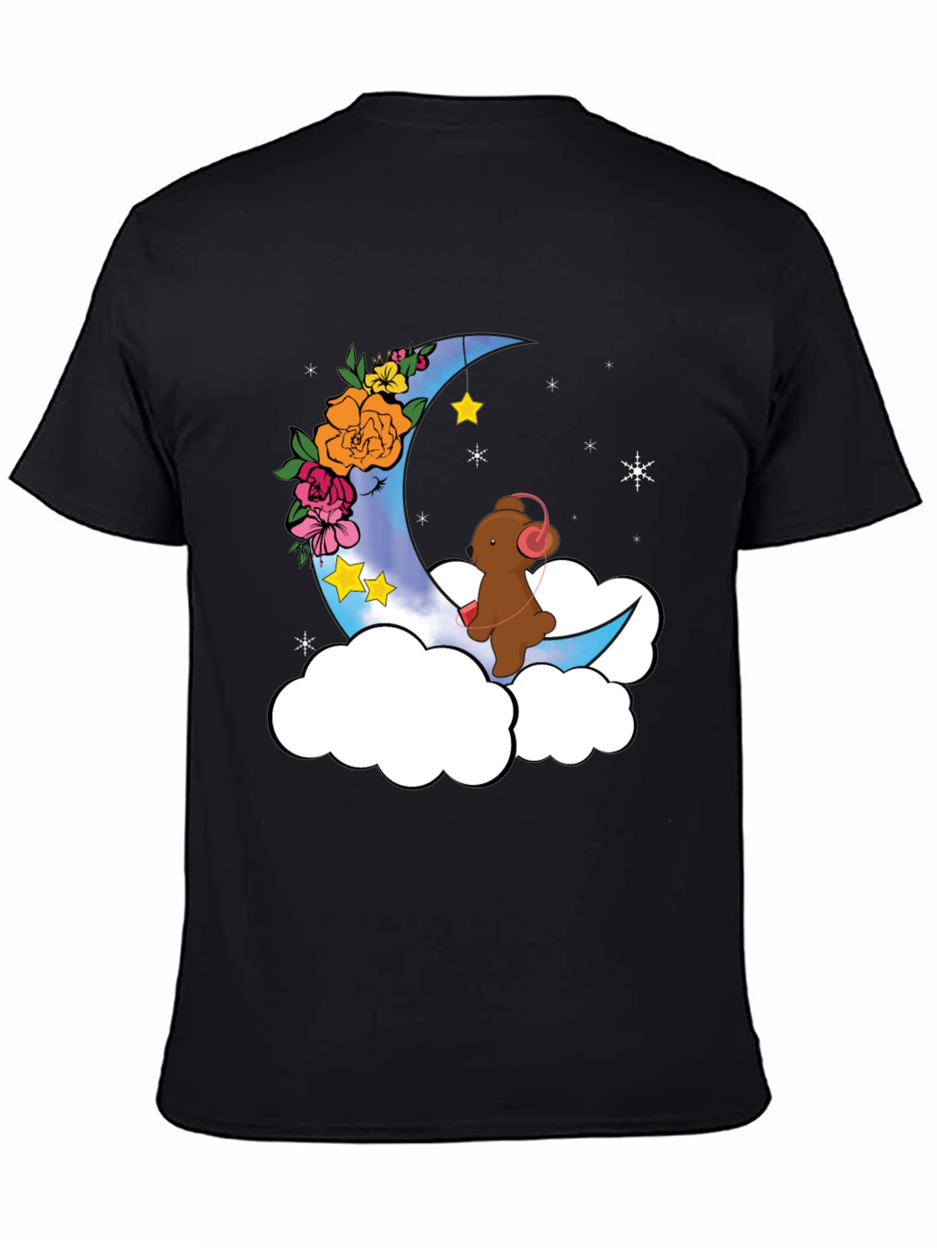 Moon Bear T-Shirt - Whimsical Graphic Tee