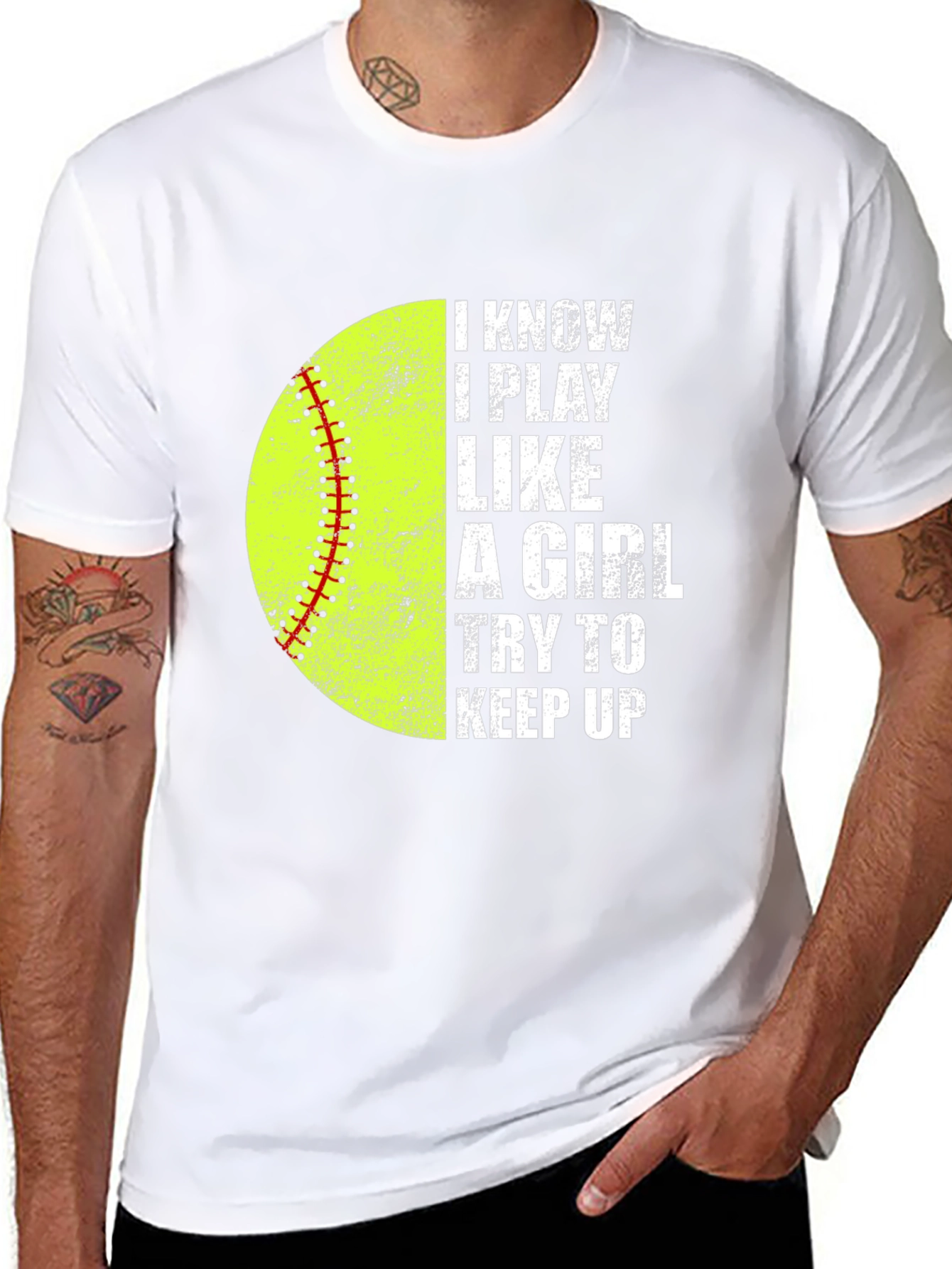 I Know I Play Like a Girl T-Shirt