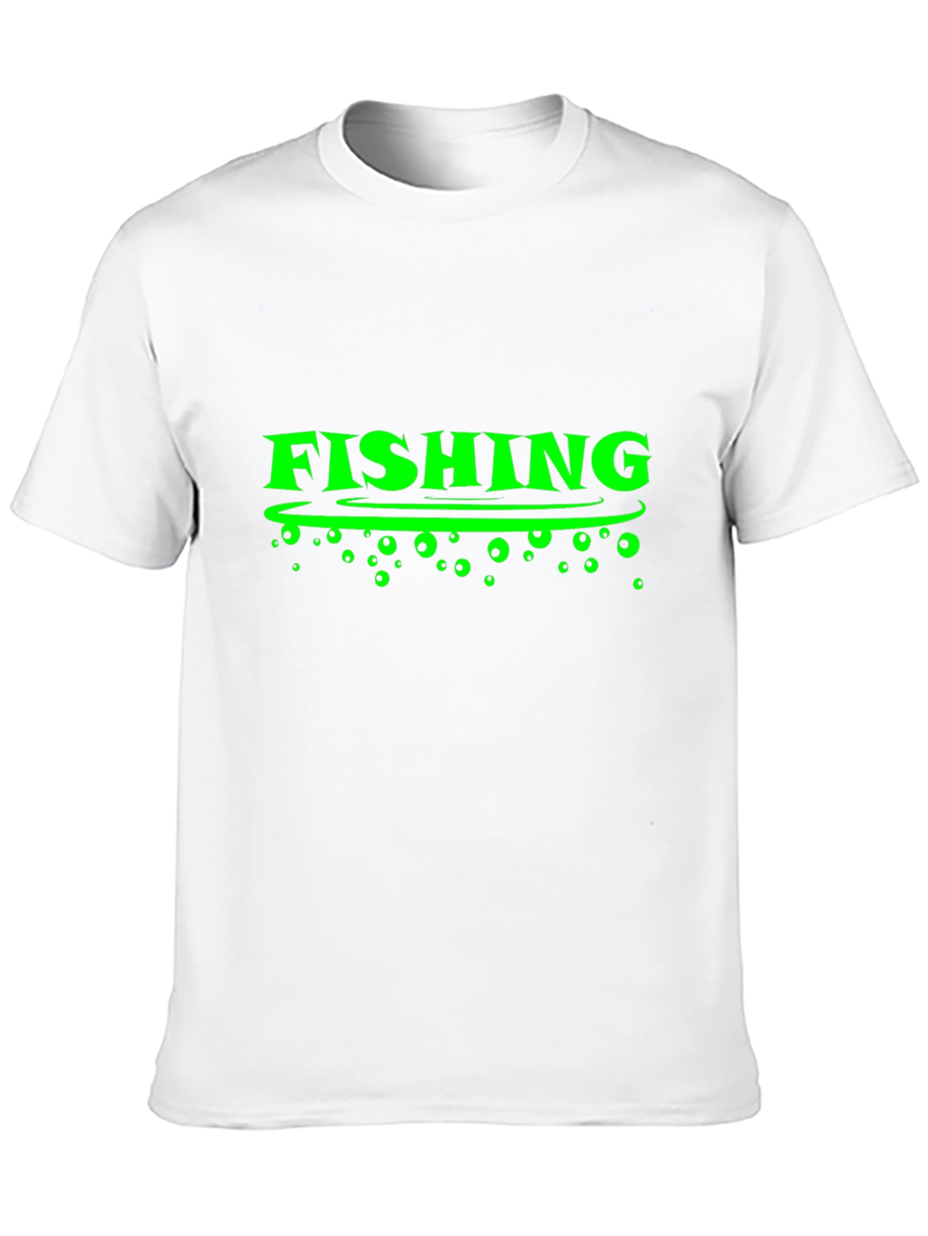 Fishing Graphic Tee -  Black T-Shirt