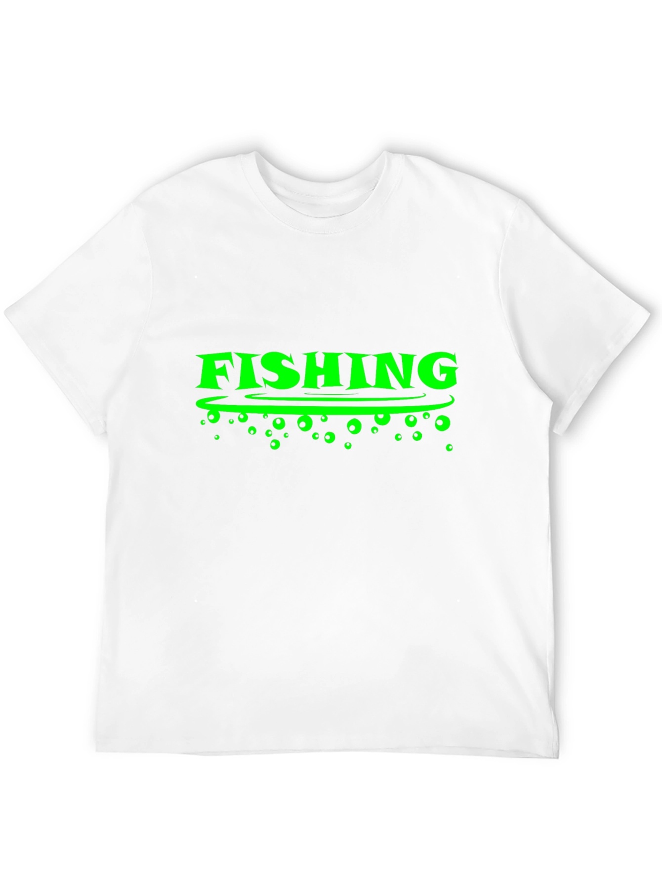 Fishing Graphic Tee -  Black T-Shirt
