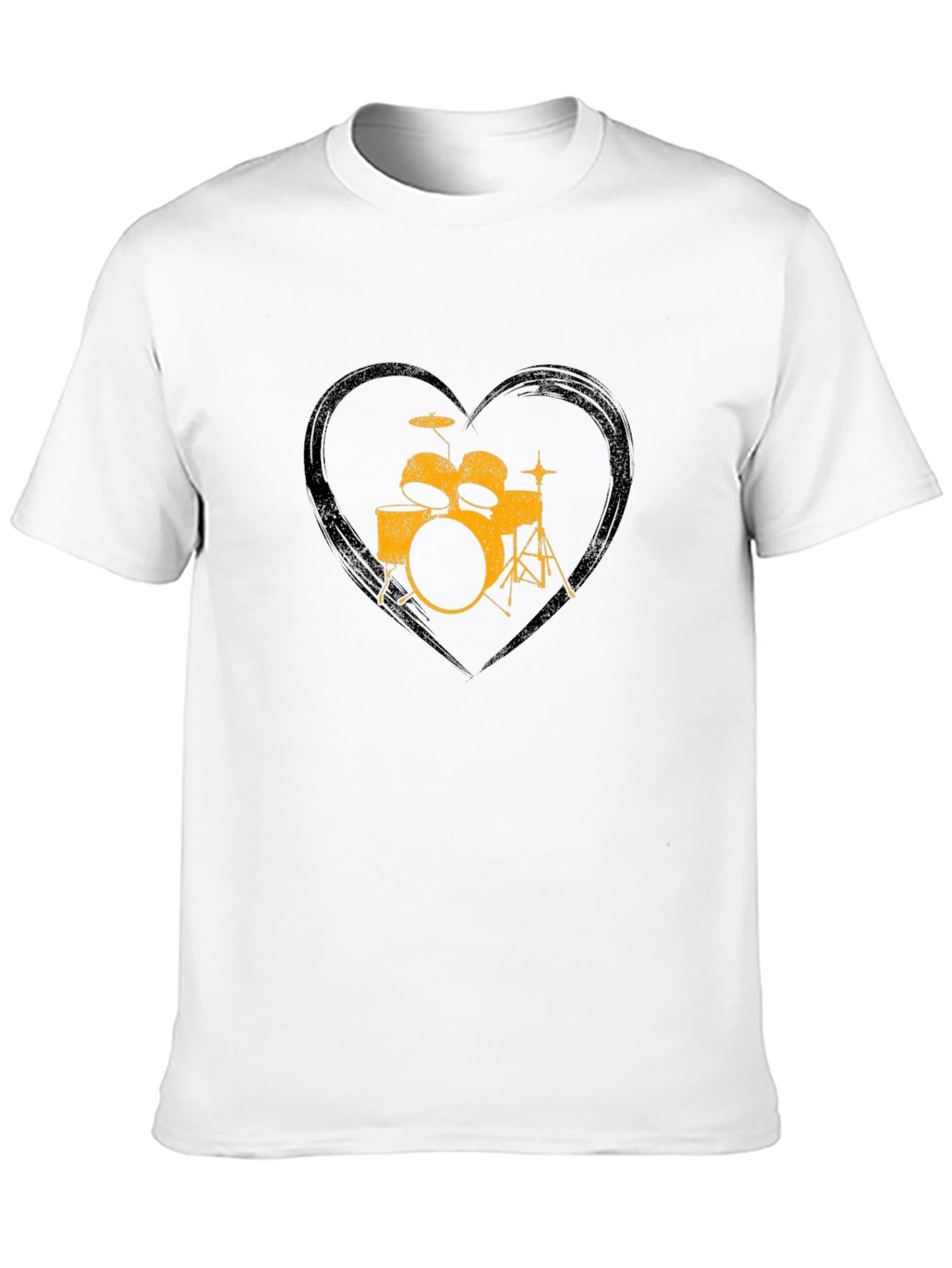Drum Kit Heart T-Shirt