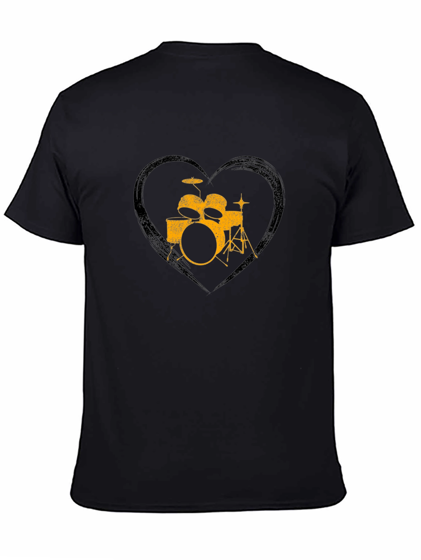 Drum Kit Heart T-Shirt