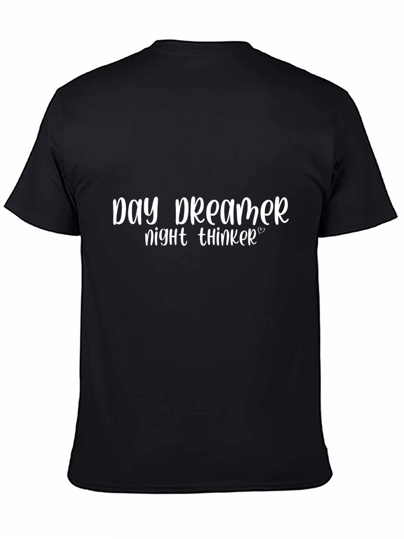 Day Dreamer Night Thinker Graphic Tee - Black