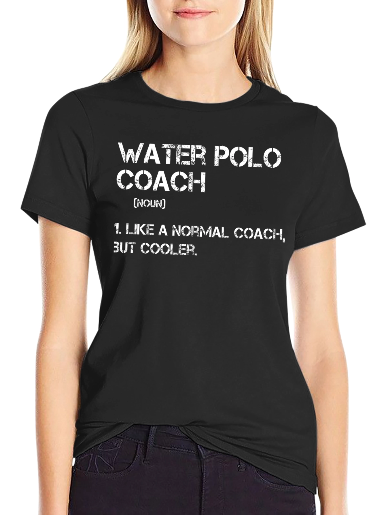 Water Polo Coach Definition T-Shirt