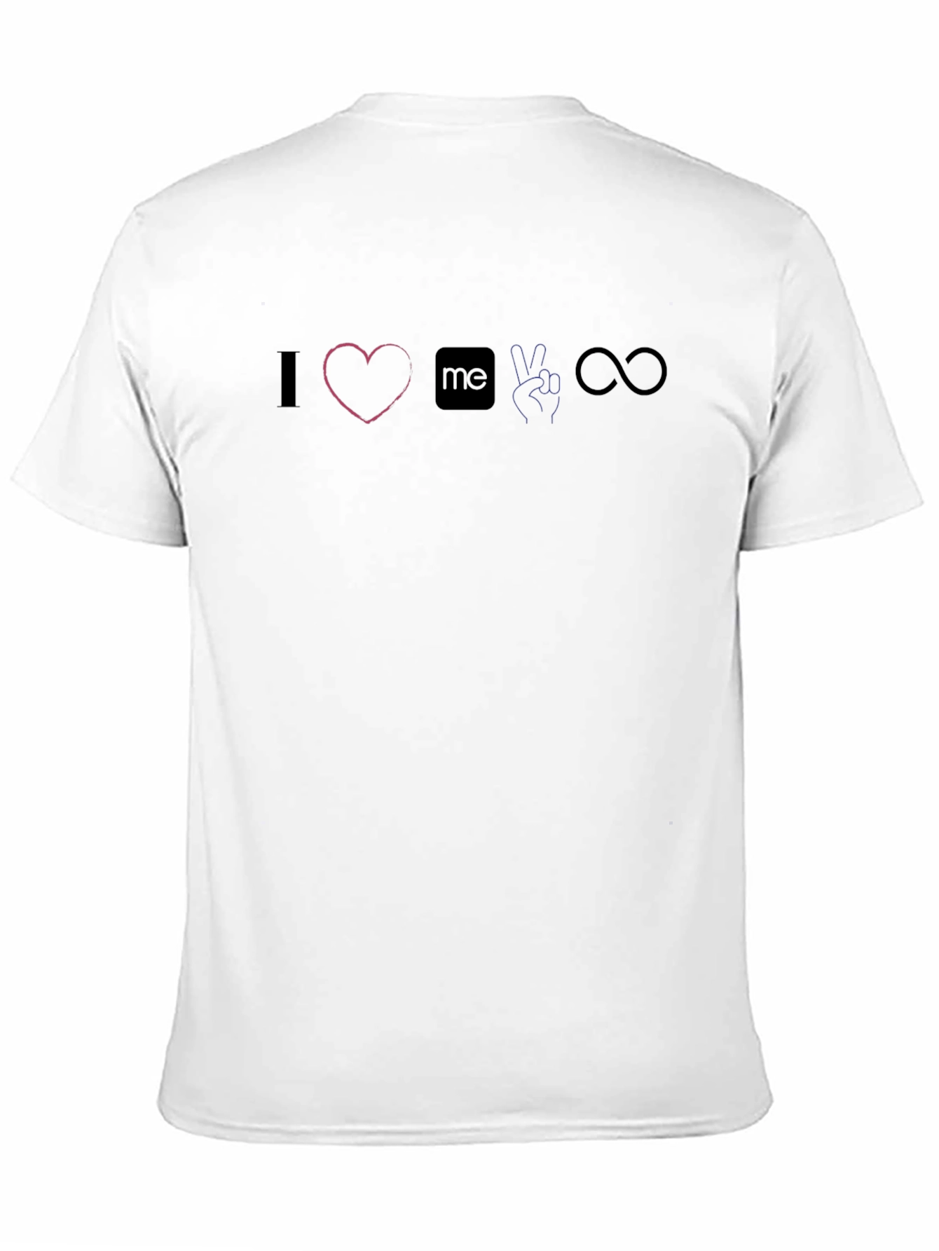 I Heart Me Peace Infinity Graphic T-Shirt