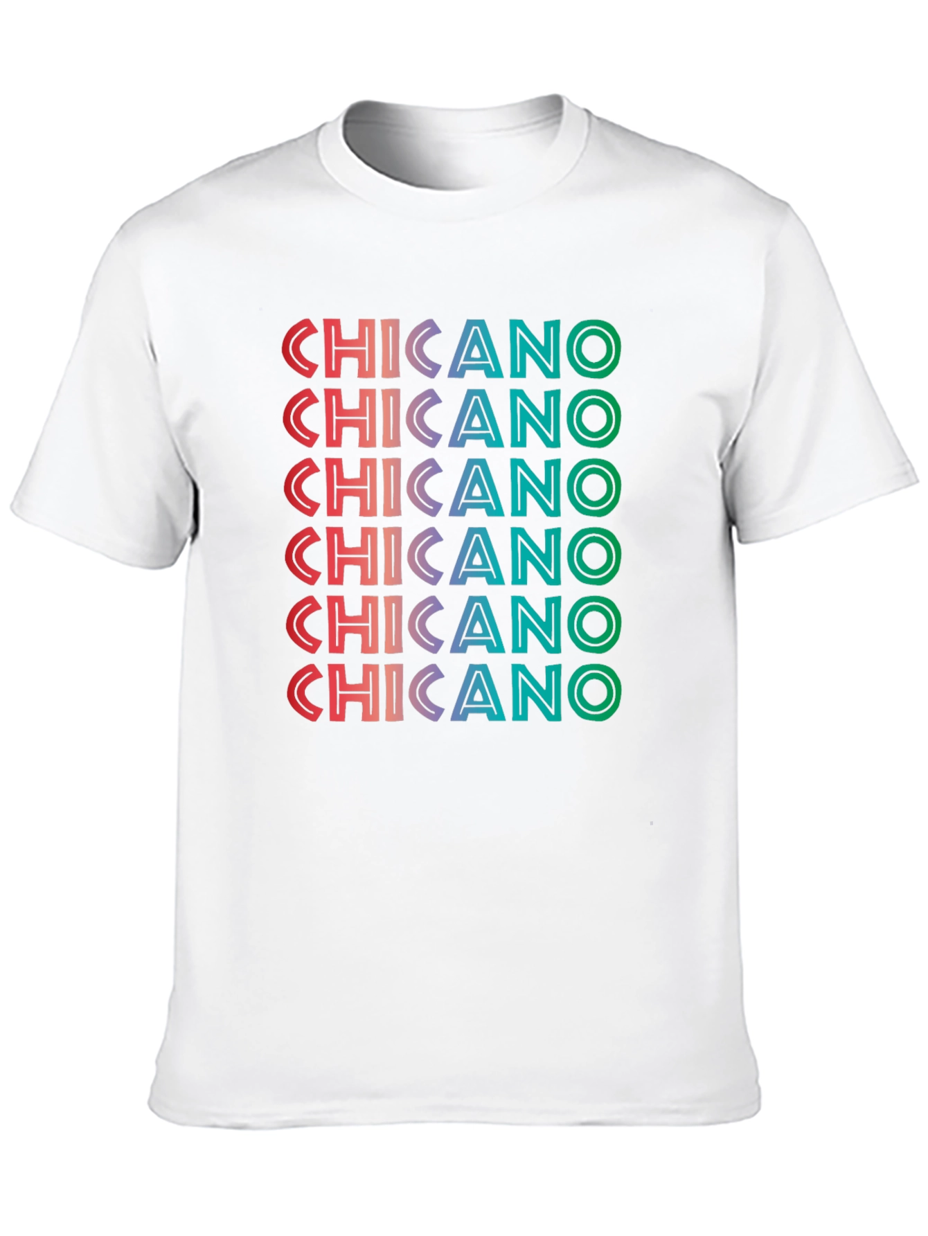 Chicano Pride Tee - Gradient Text