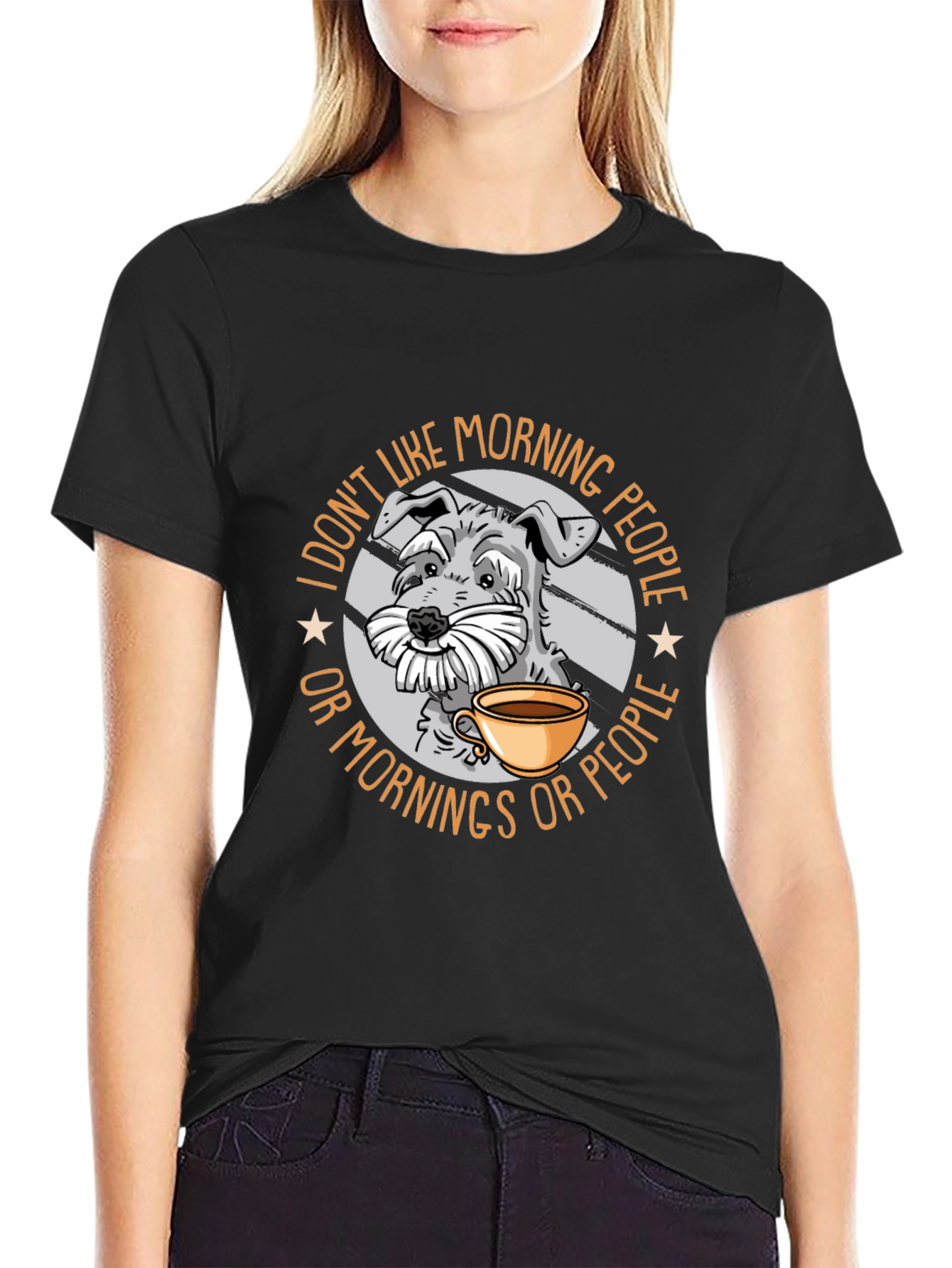 I Dont Like Morning People T-Shirt